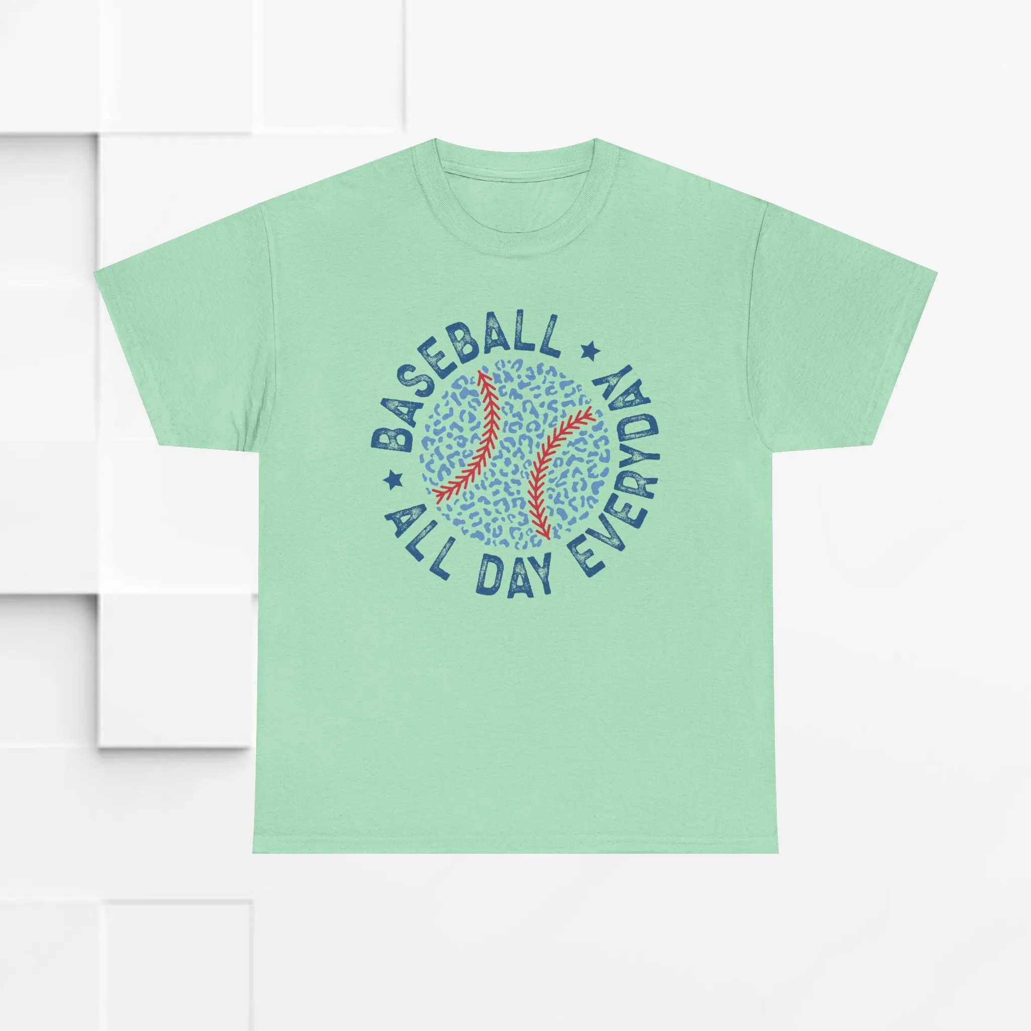 Baseball All Day Everyday Unisex Heavy Cotton Tee