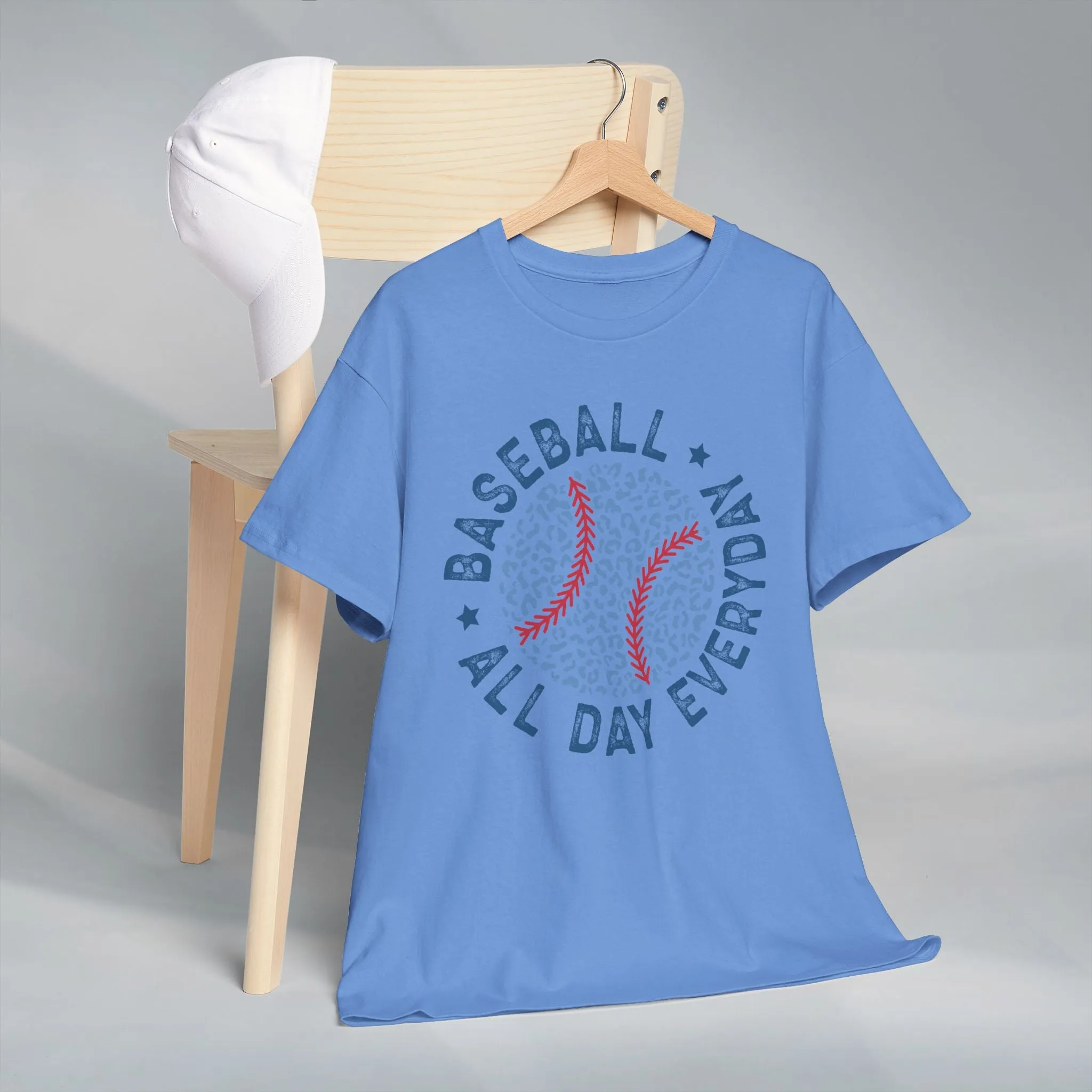 Baseball All Day Everyday Unisex Heavy Cotton Tee