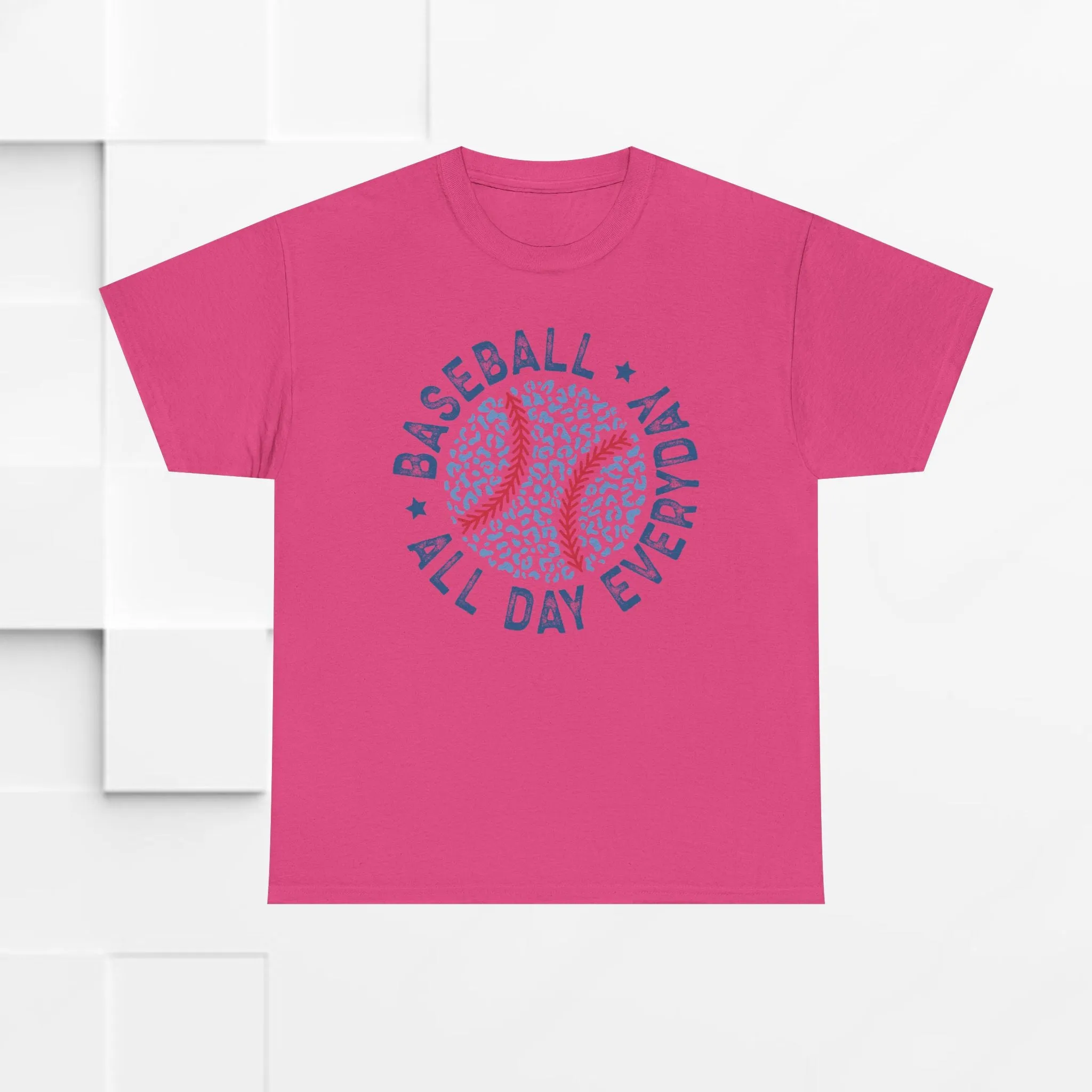 Baseball All Day Everyday Unisex Heavy Cotton Tee
