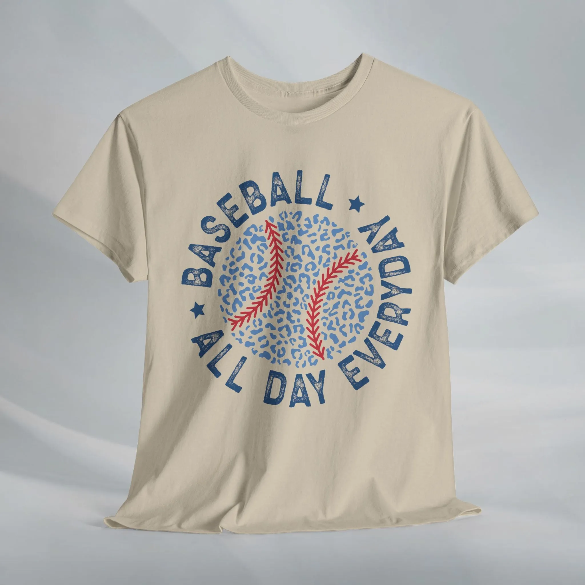 Baseball All Day Everyday Unisex Heavy Cotton Tee