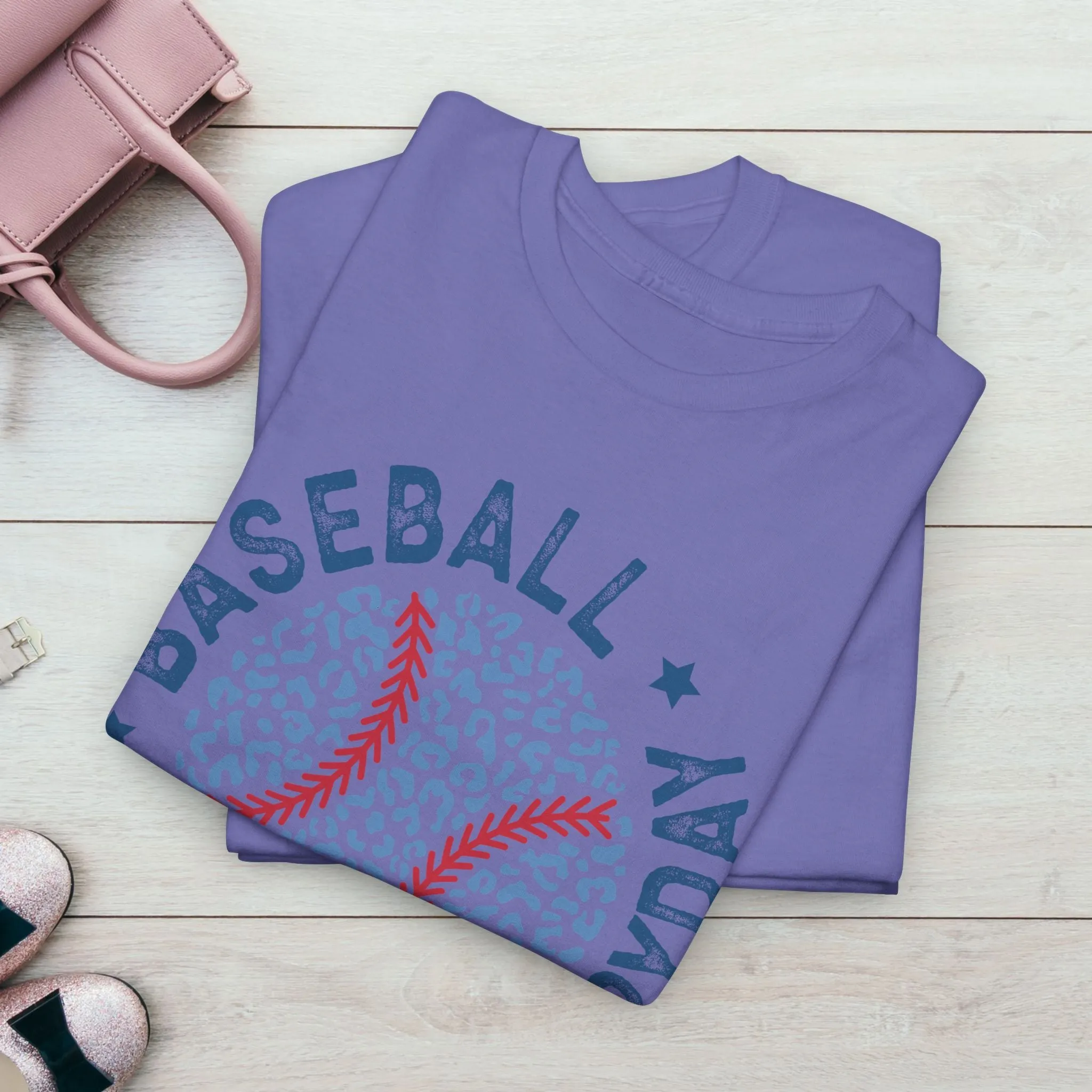Baseball All Day Everyday Unisex Heavy Cotton Tee