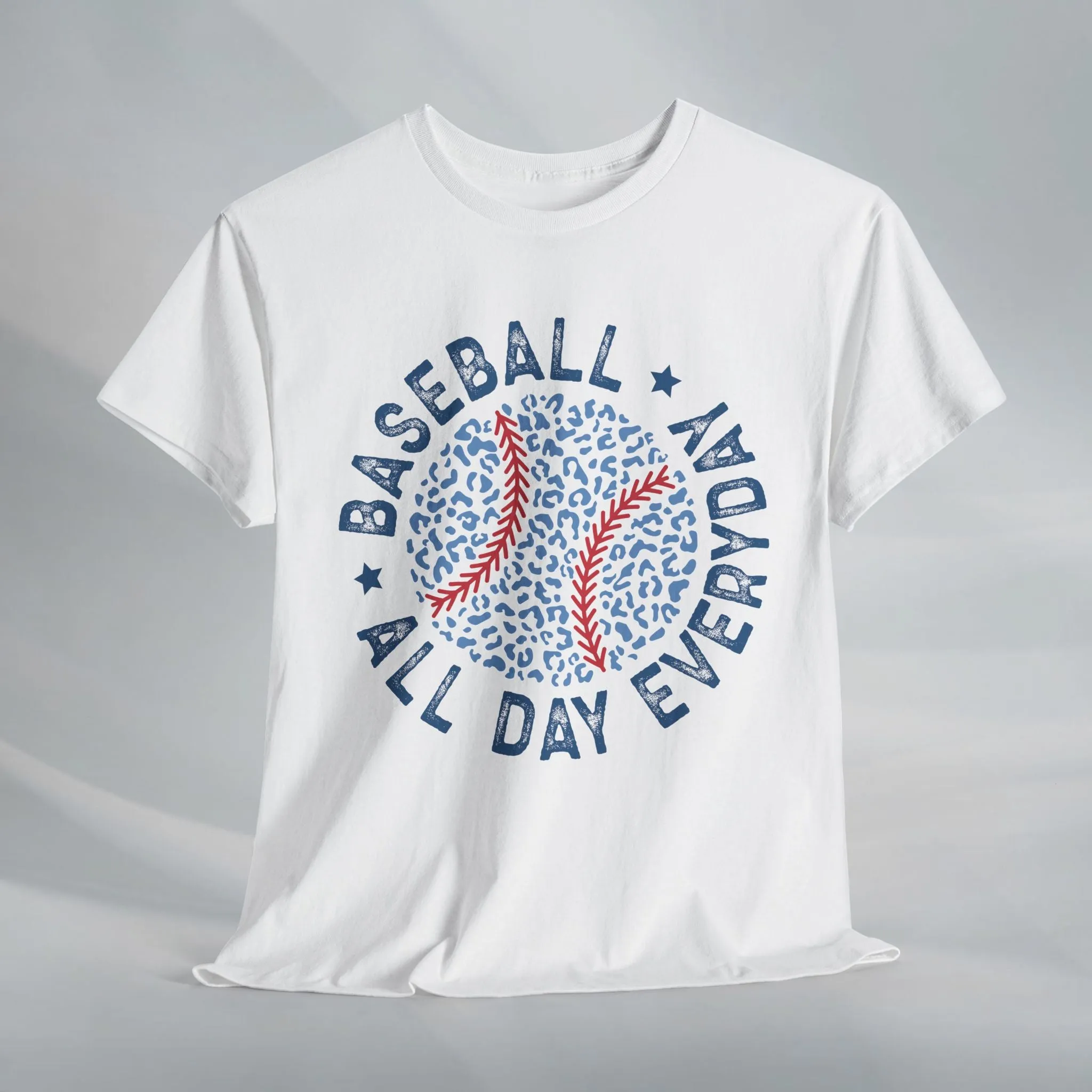 Baseball All Day Everyday Unisex Heavy Cotton Tee