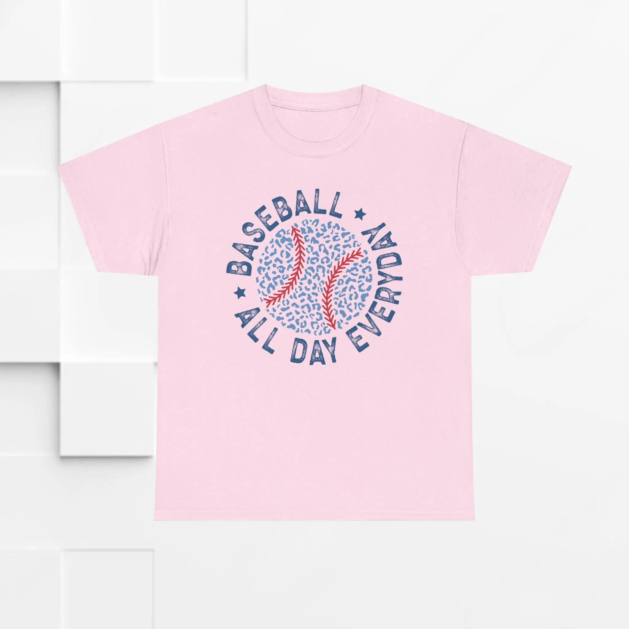 Baseball All Day Everyday Unisex Heavy Cotton Tee