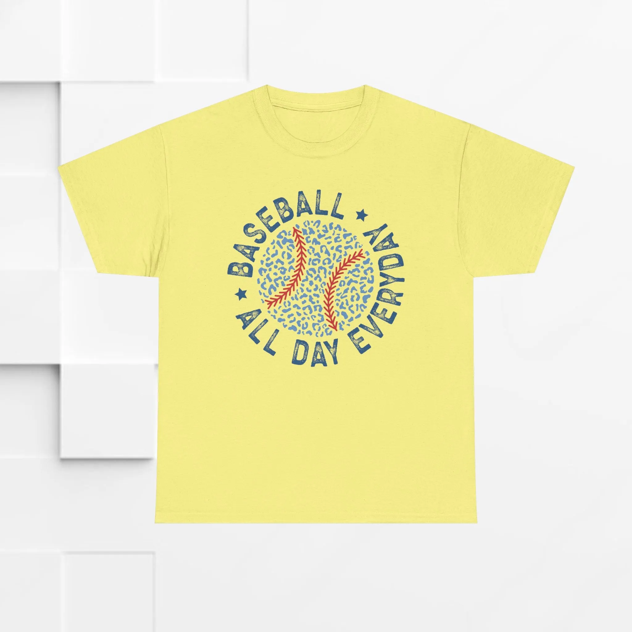 Baseball All Day Everyday Unisex Heavy Cotton Tee