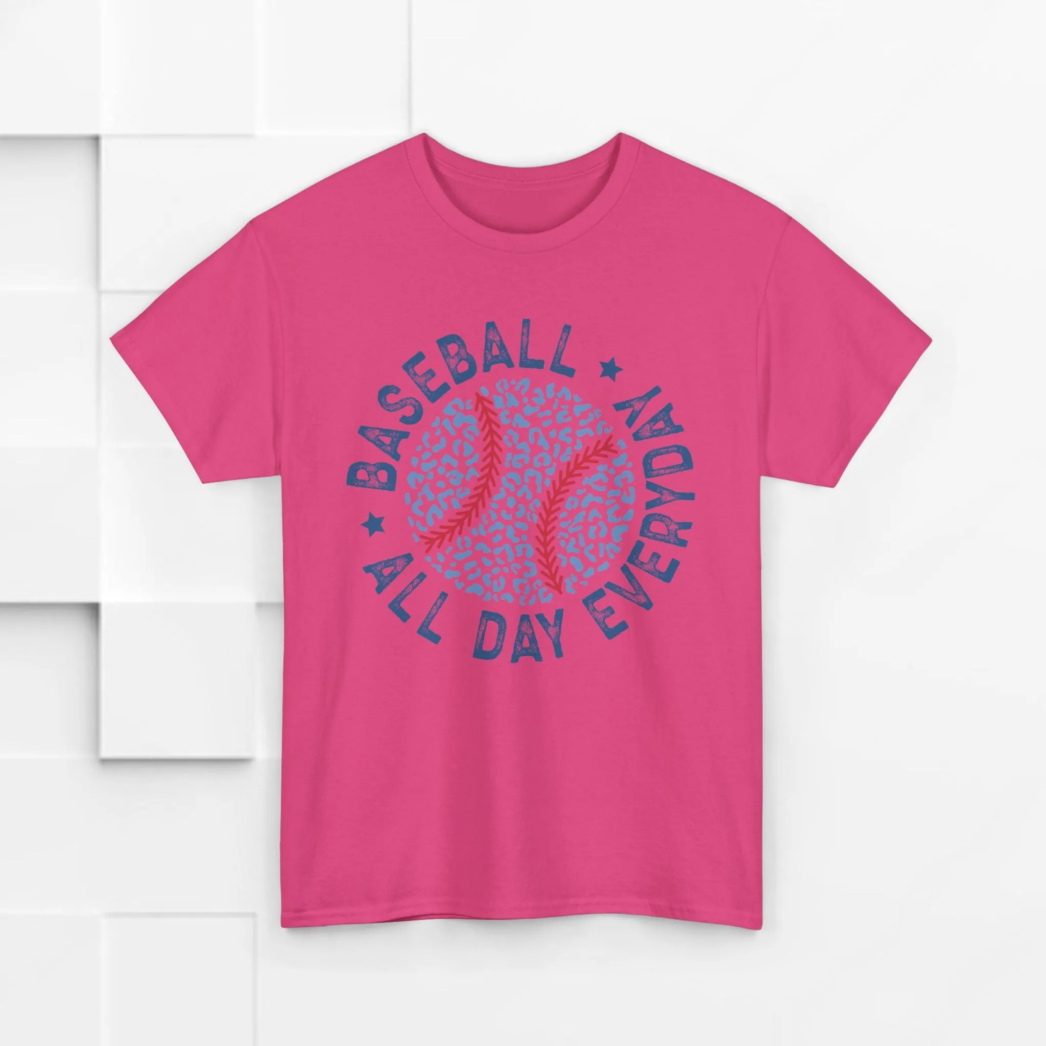 Baseball All Day Everyday Unisex Heavy Cotton Tee