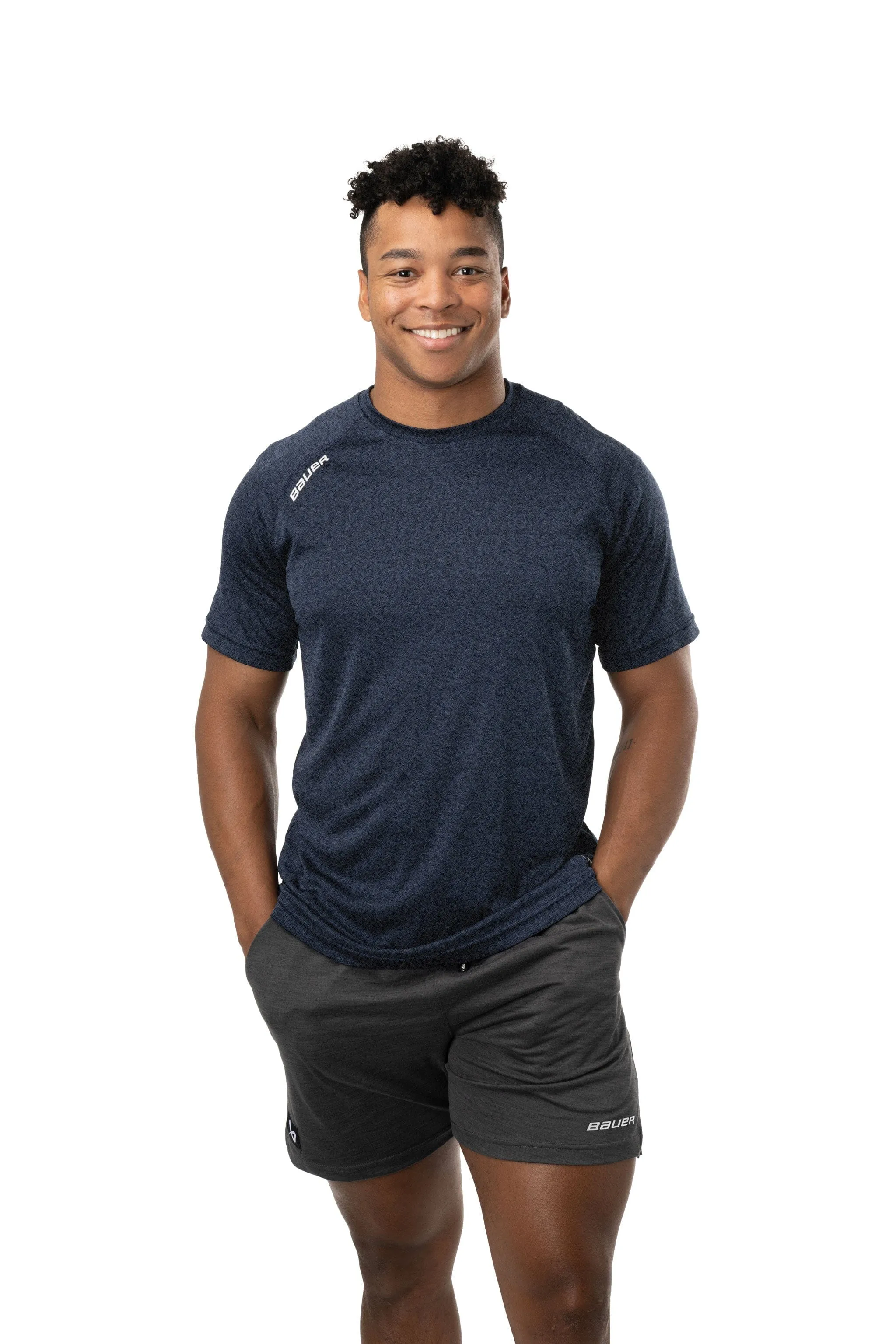 Bauer S24 Team Shortsleeve Tech Tee Senior