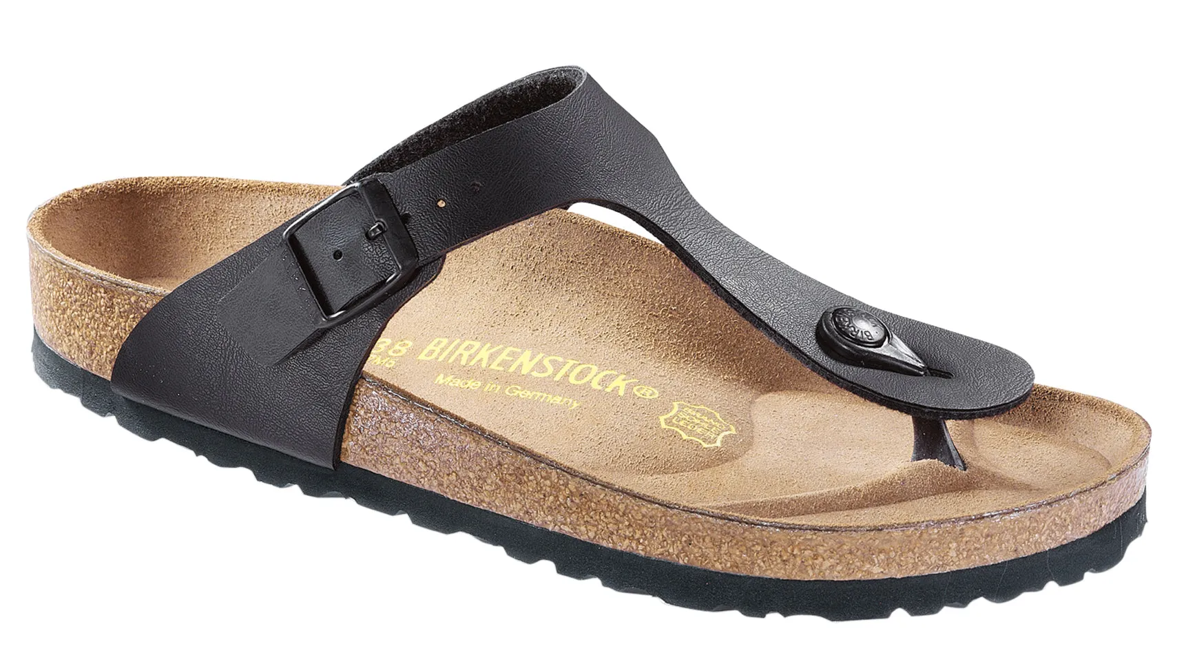 Birkenstock Gizeh Black - Birkoflor Regular