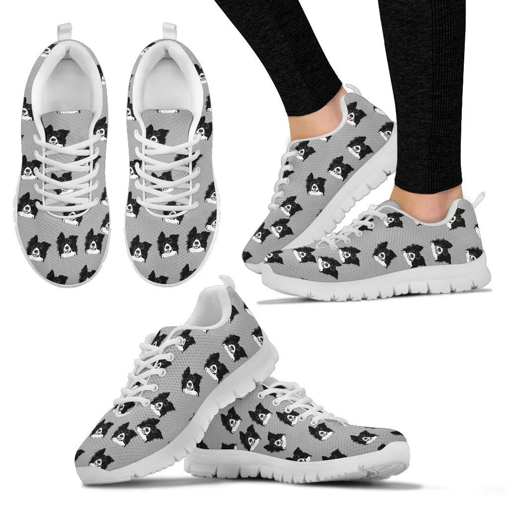 Border Collie Sneakers - Black