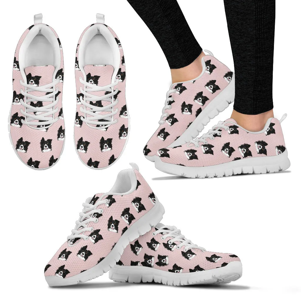 Border Collie Sneakers - Black