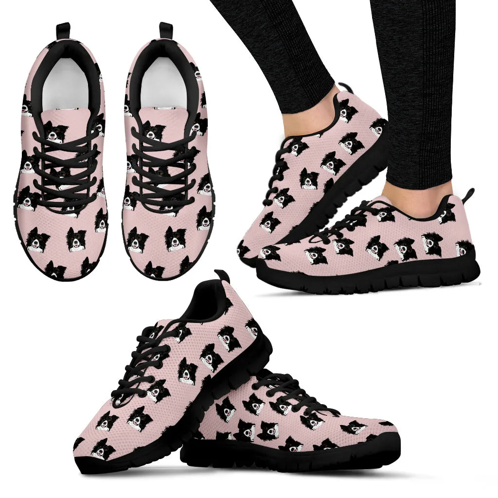 Border Collie Sneakers - Black