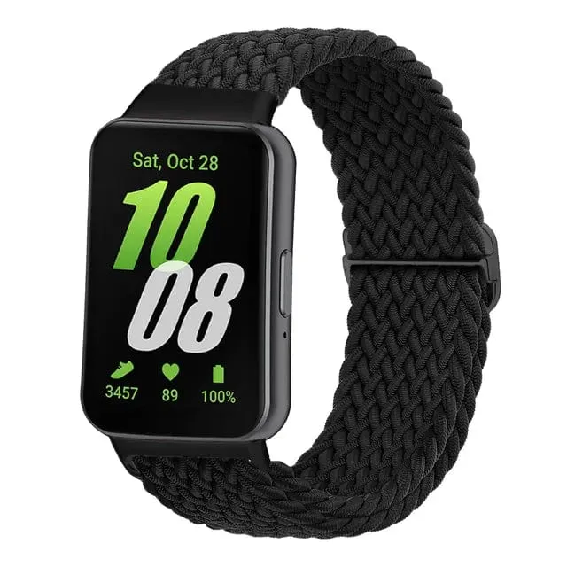 Braided Sports Watch Band For Samsung Fit 3