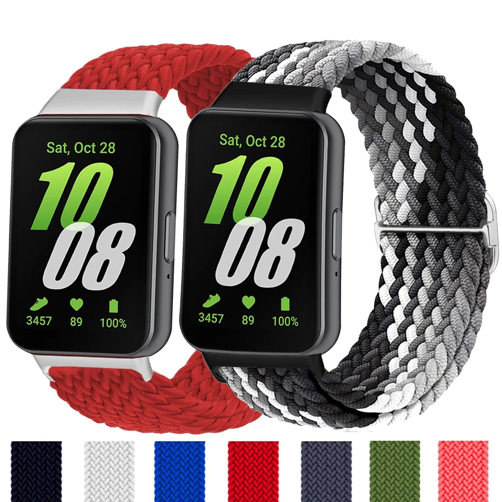 Braided Sports Watch Band For Samsung Fit 3