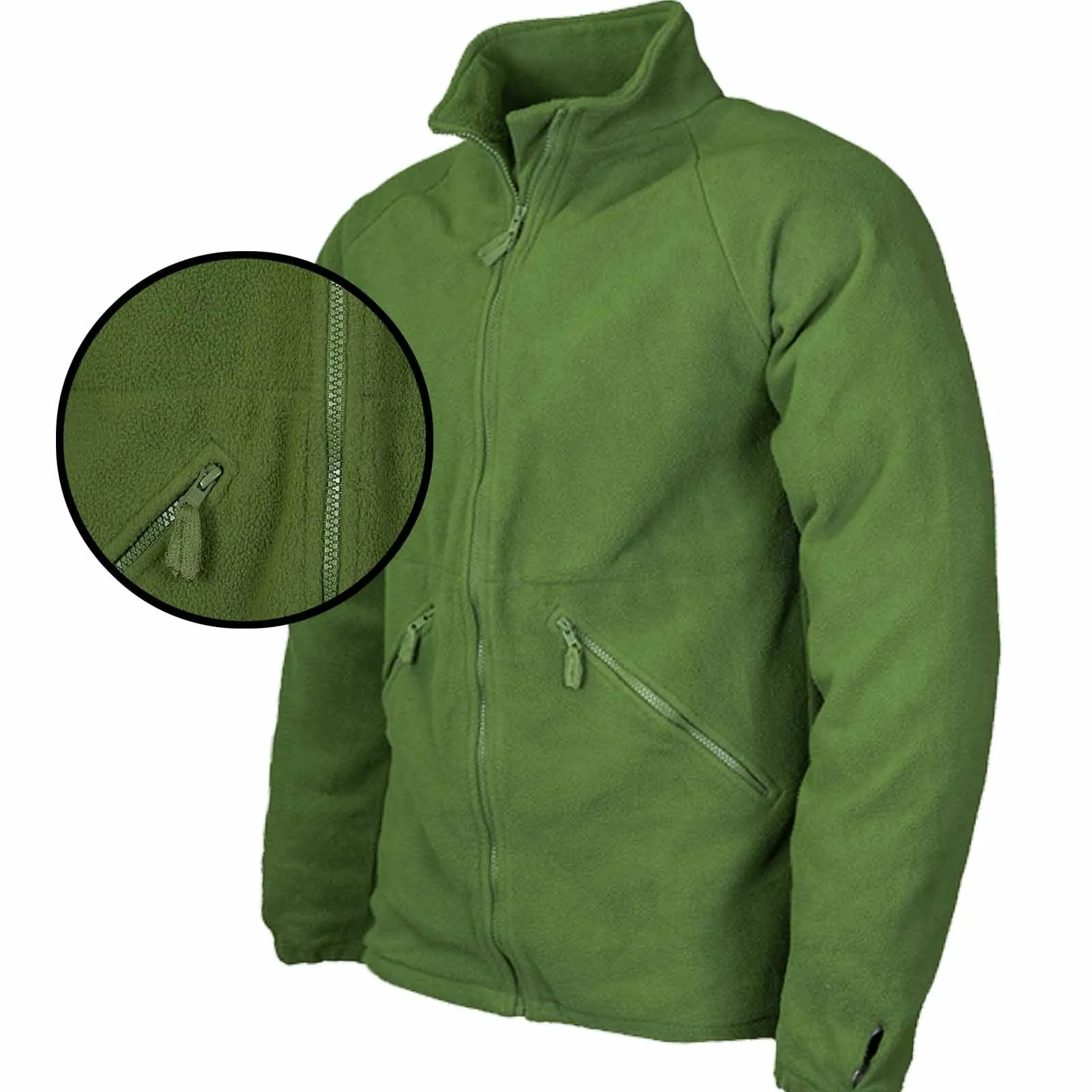 British Army Green Fleece