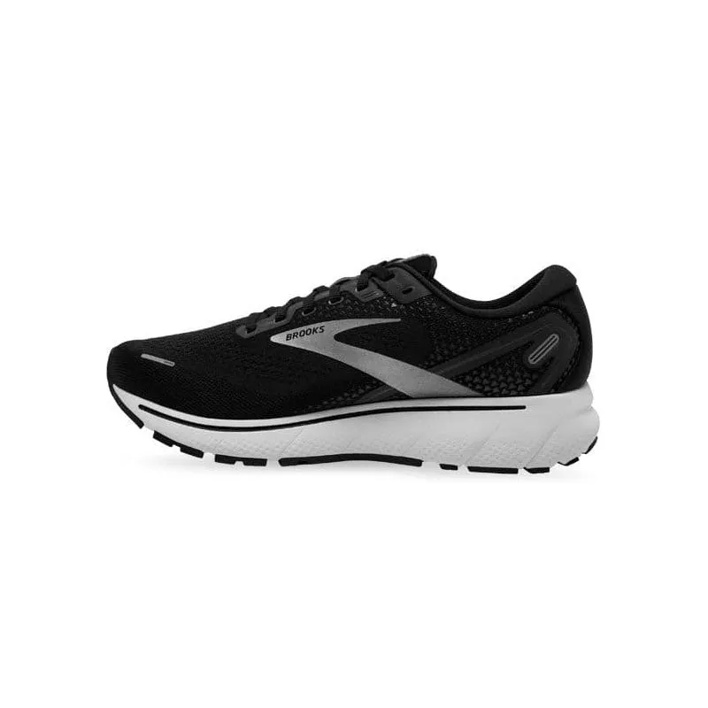 Brooks Mens Ghost 14 (2E) Black/White