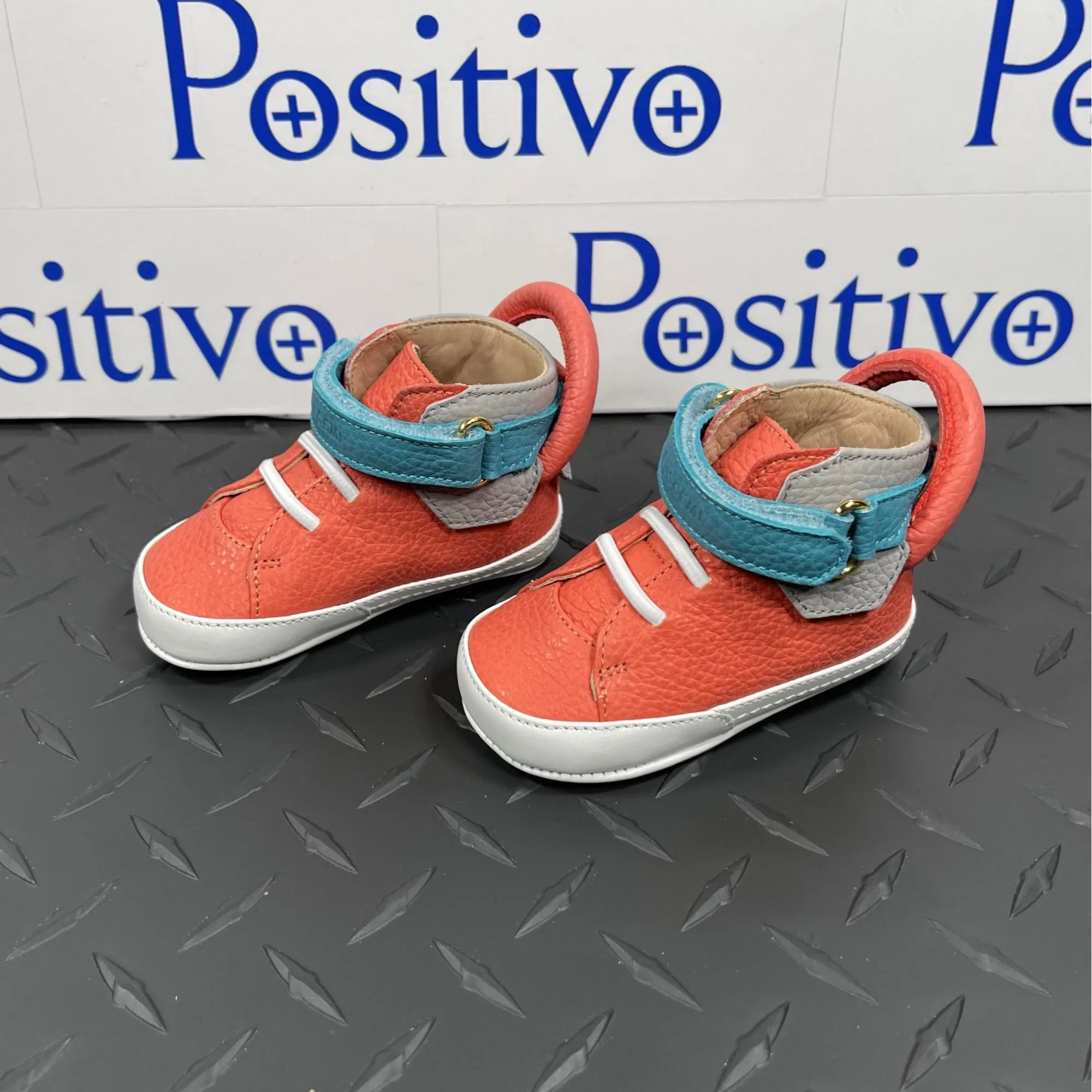 Buscemi 100MM Baby Alce Parma TriColor Leather Sneakers