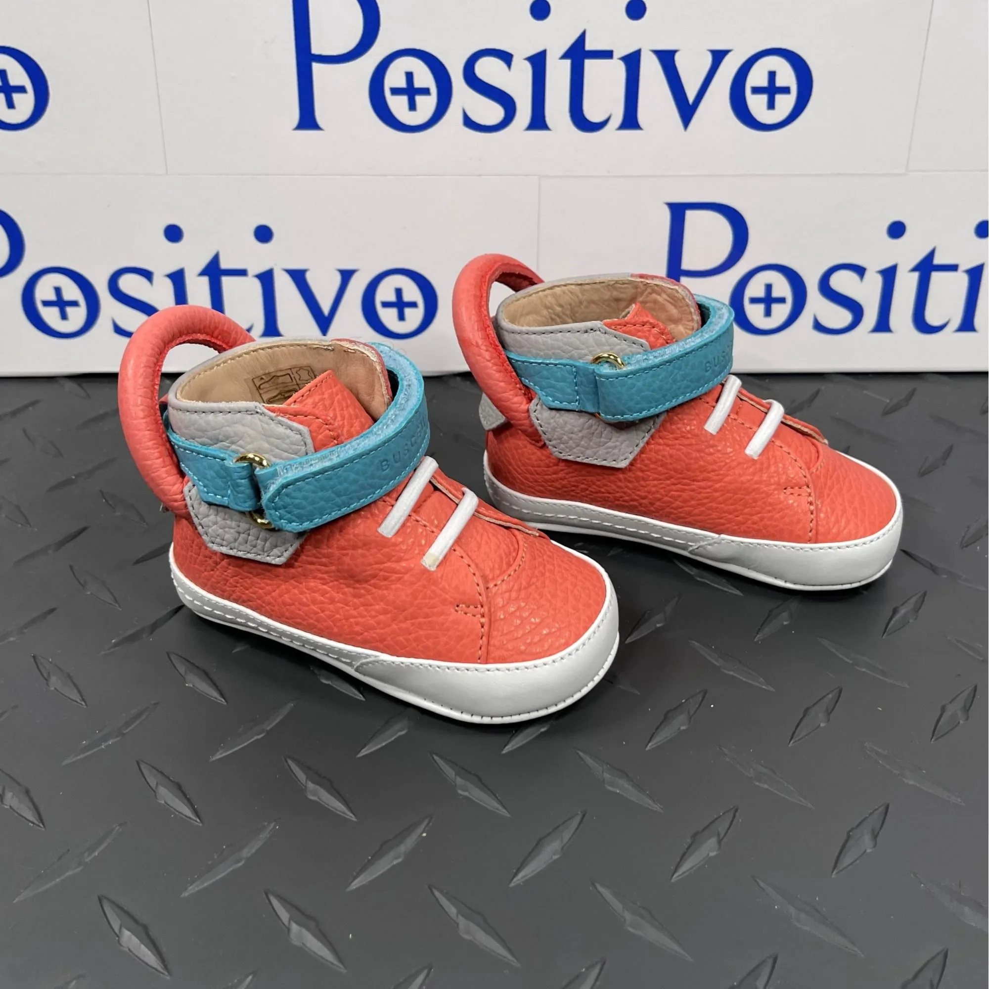 Buscemi 100MM Baby Alce Parma TriColor Leather Sneakers