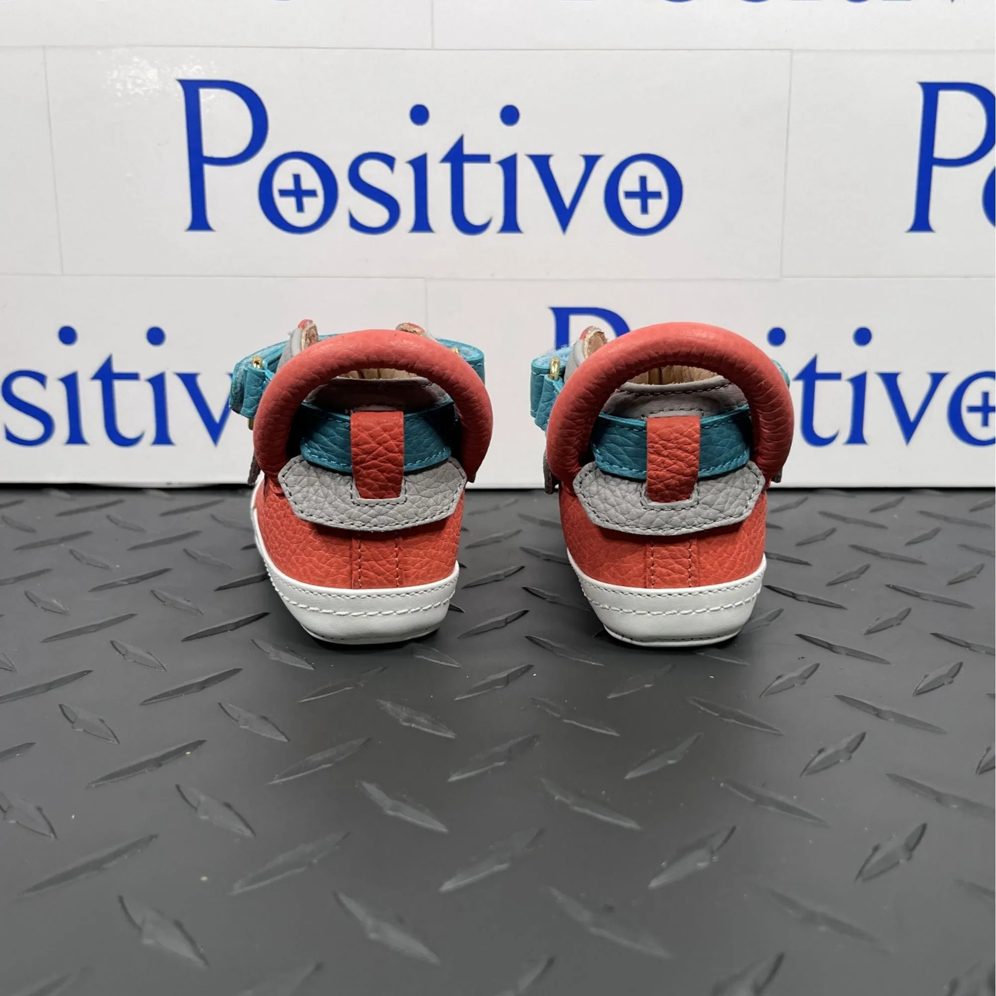 Buscemi 100MM Baby Alce Parma TriColor Leather Sneakers