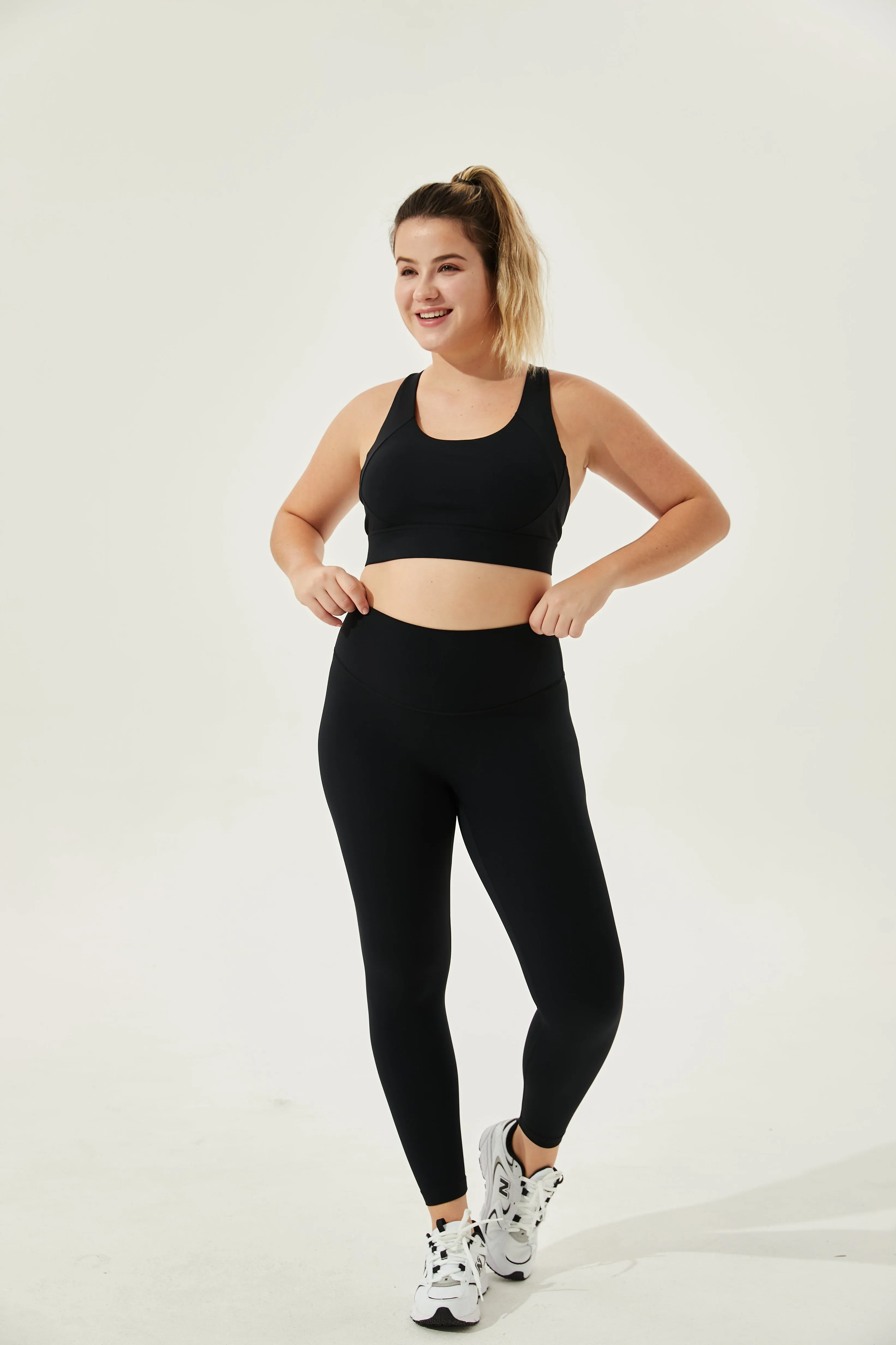 Buy 1, Get 1 Free - High Impact Adjustable Spirited Running Sports Bra With Moulded Cups & Clasp (Up to 5XL)