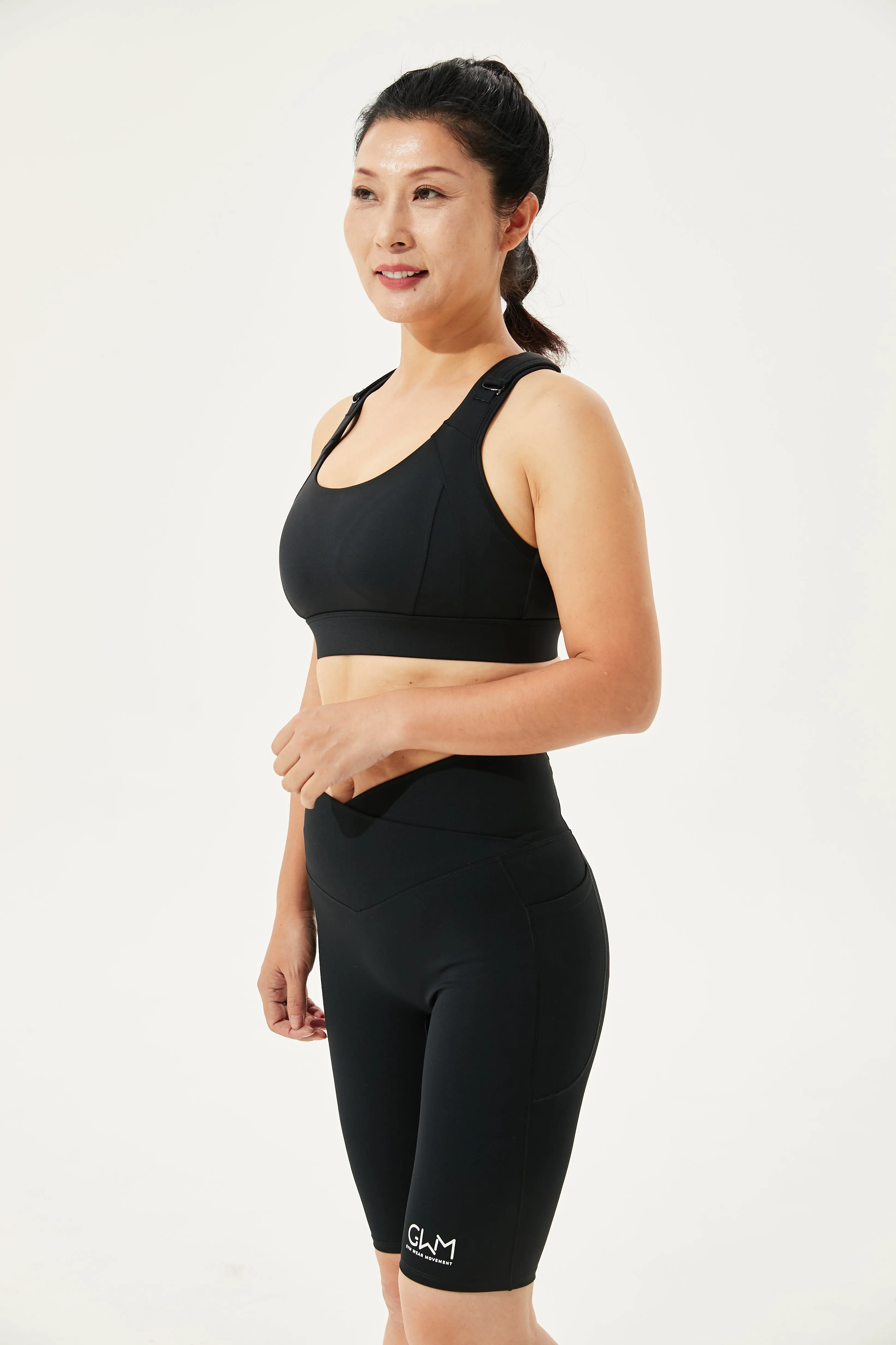 Buy 1, Get 1 Free - High Impact Adjustable Spirited Running Sports Bra With Moulded Cups & Clasp (Up to 5XL)