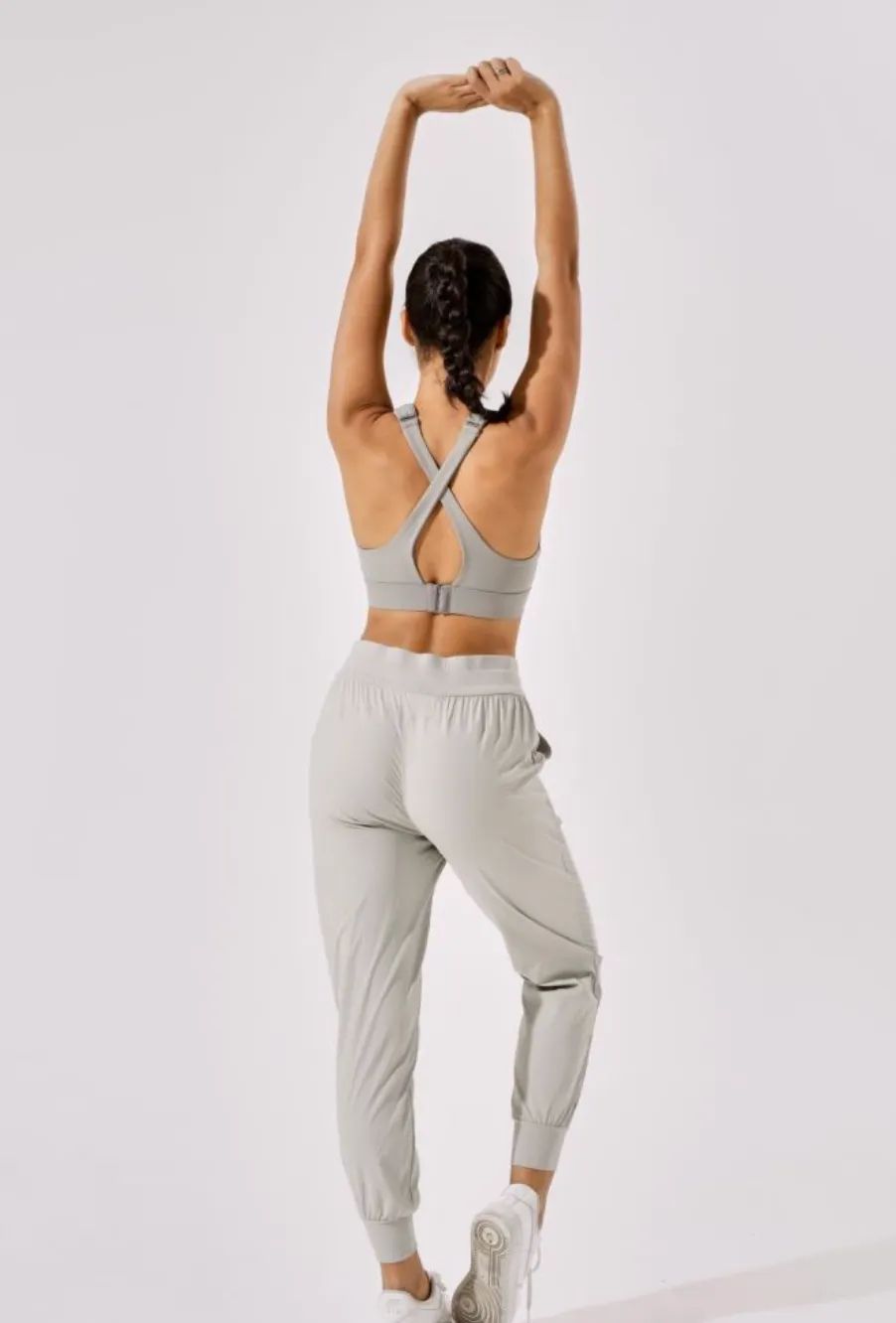 Buy 1, Get 1 Free - High Impact Adjustable Spirited Running Sports Bra With Moulded Cups & Clasp (Up to 5XL)