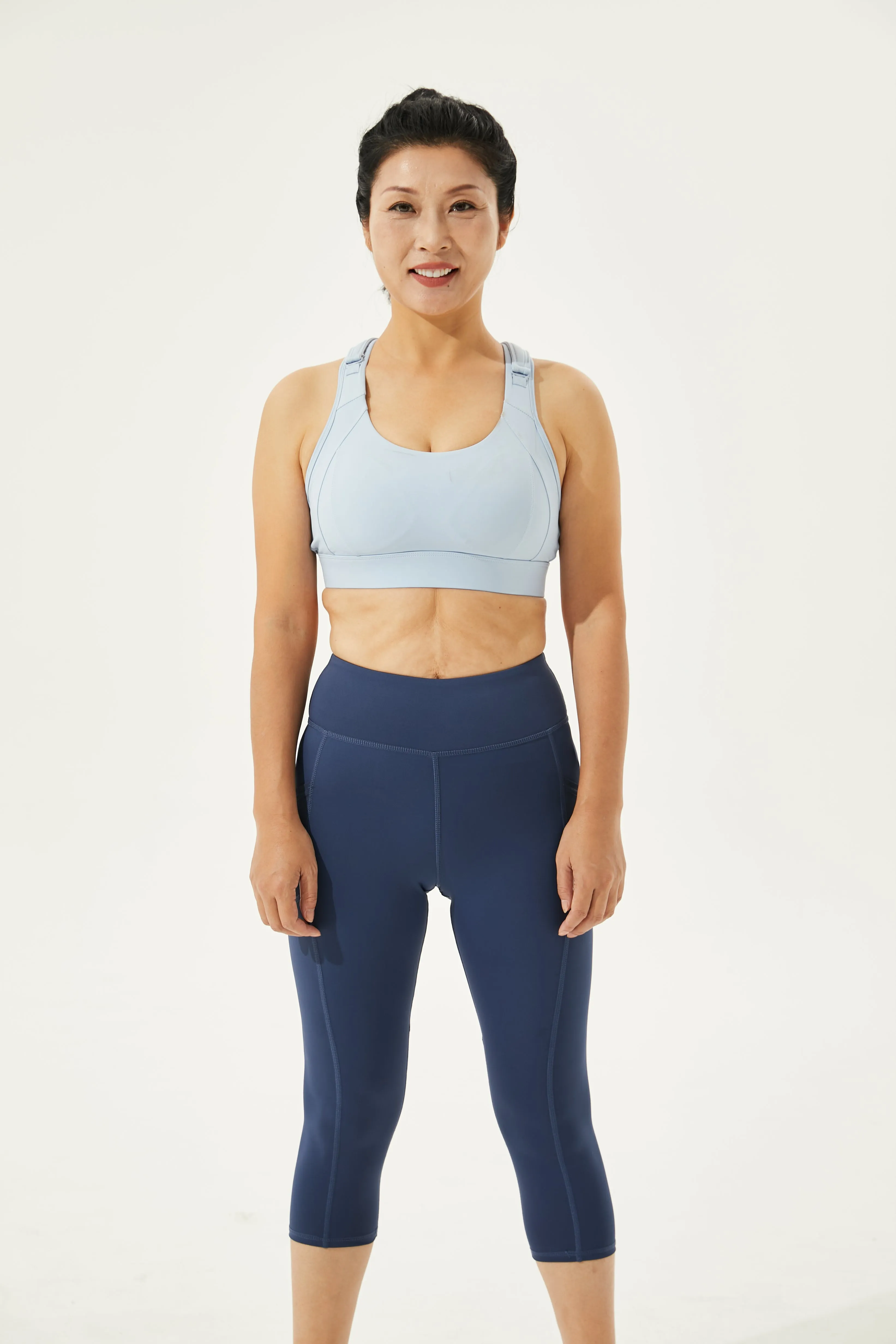 Buy 1, Get 1 Free - High Impact Adjustable Spirited Running Sports Bra With Moulded Cups & Clasp (Up to 5XL)