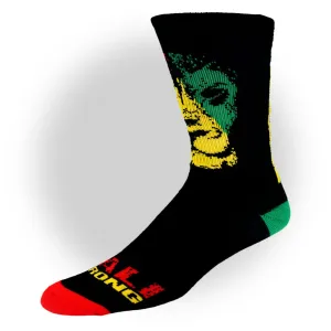 CALI Strong Triangle Rasta Athletic Crew Socks