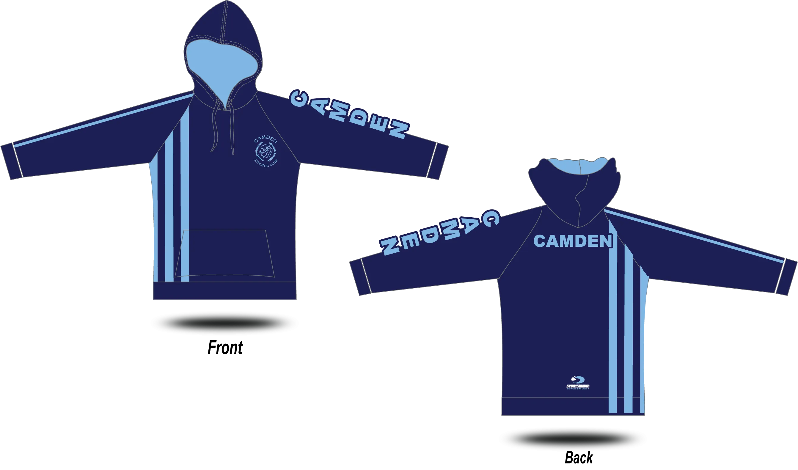 CAMDEN AC - Sublimated Hoodie