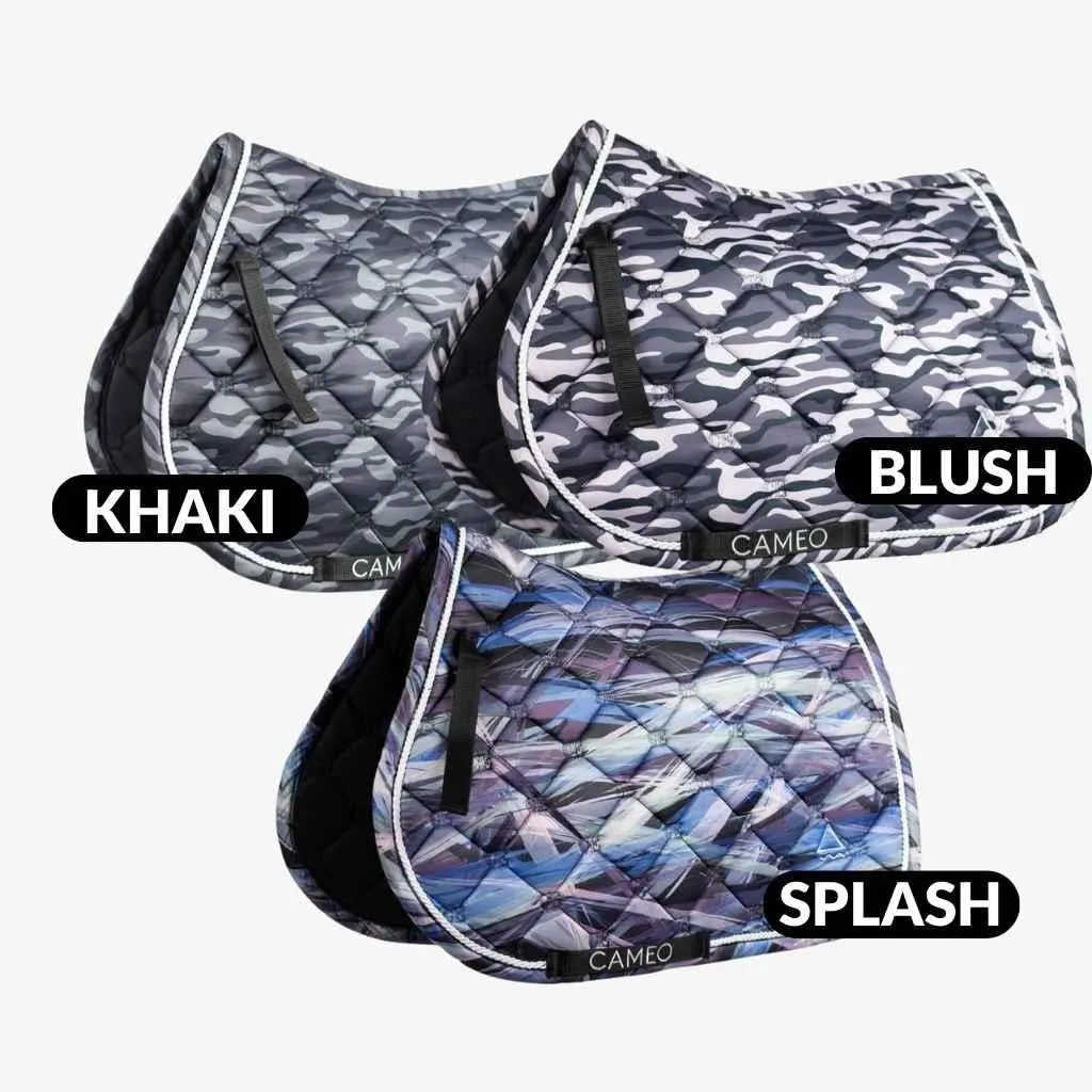 Cameo Equine Zest Premium Saddlecloth: Shock Absorbent, Breathable