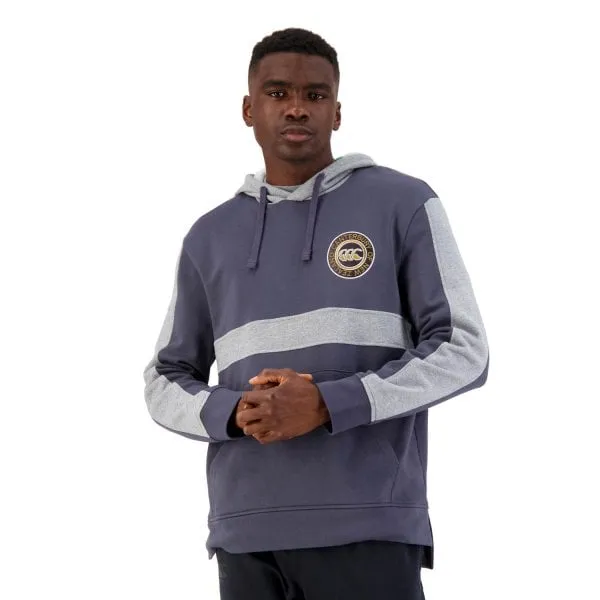 Canterbury Men's "Of NZ" V2 Graphic Hoodie - Dark Grey