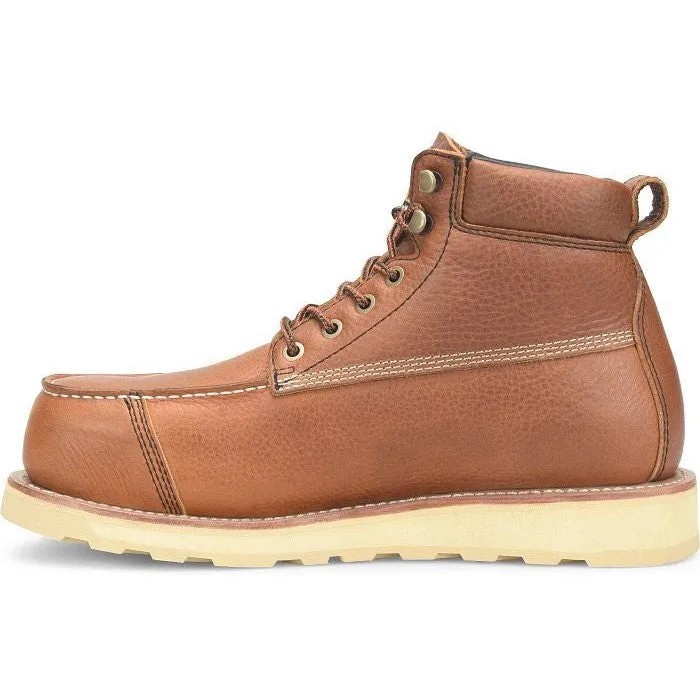 Carolina Men's Staple Gun 6" Carbon Composite Toe Waterproof Work Boot -Tan- CA7570