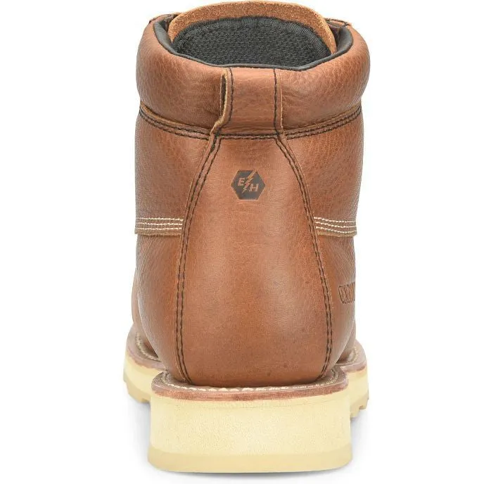 Carolina Men's Staple Gun 6" Carbon Composite Toe Waterproof Work Boot -Tan- CA7570
