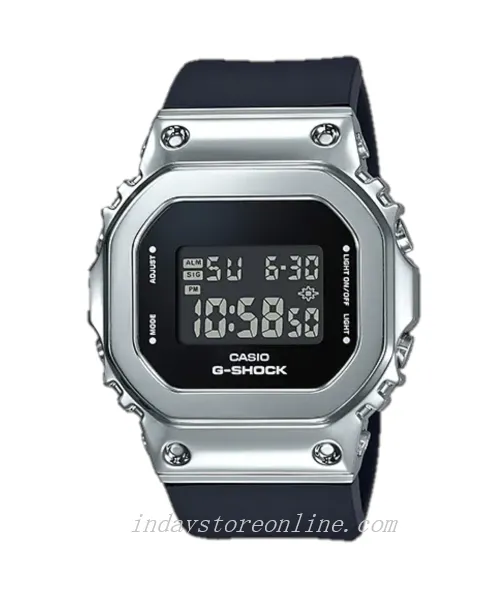 Casio Baby-G Women's Watch GM-S5600-1 Resin Band Shock Resistant Mineral Glass