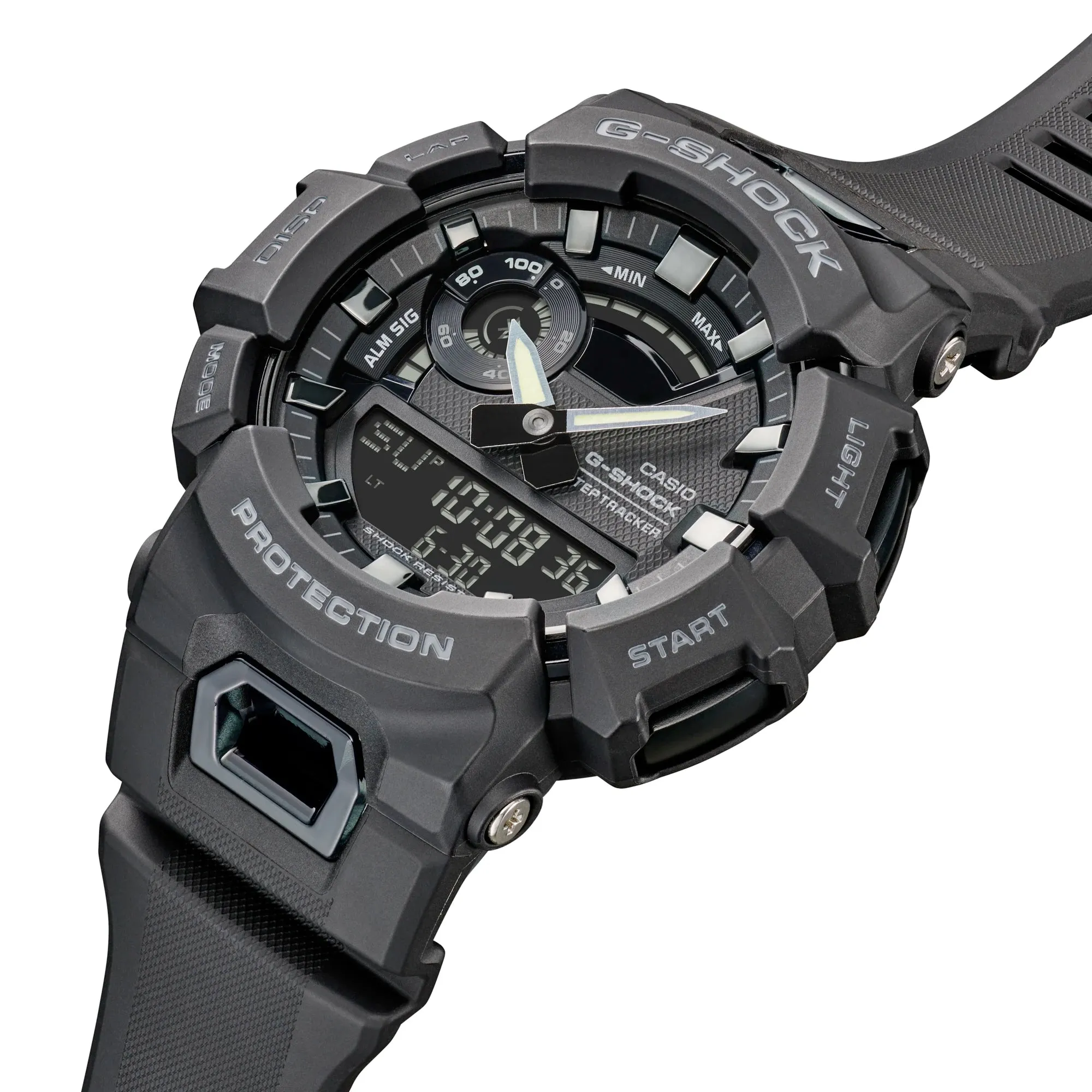 Casio G-Shock Black StepTracker Analog-Digital Watch GBA900-1A