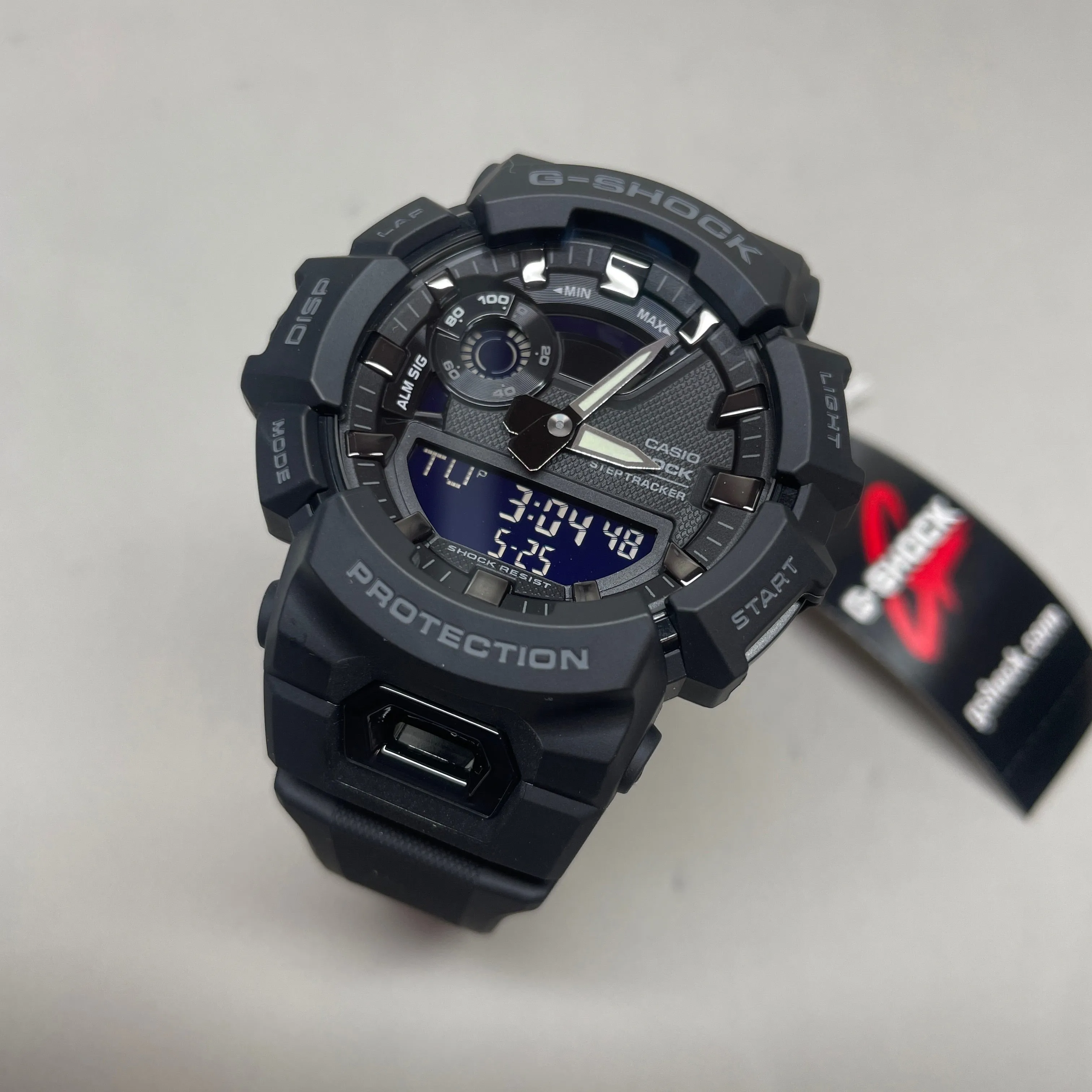 Casio G-Shock Black StepTracker Analog-Digital Watch GBA900-1A