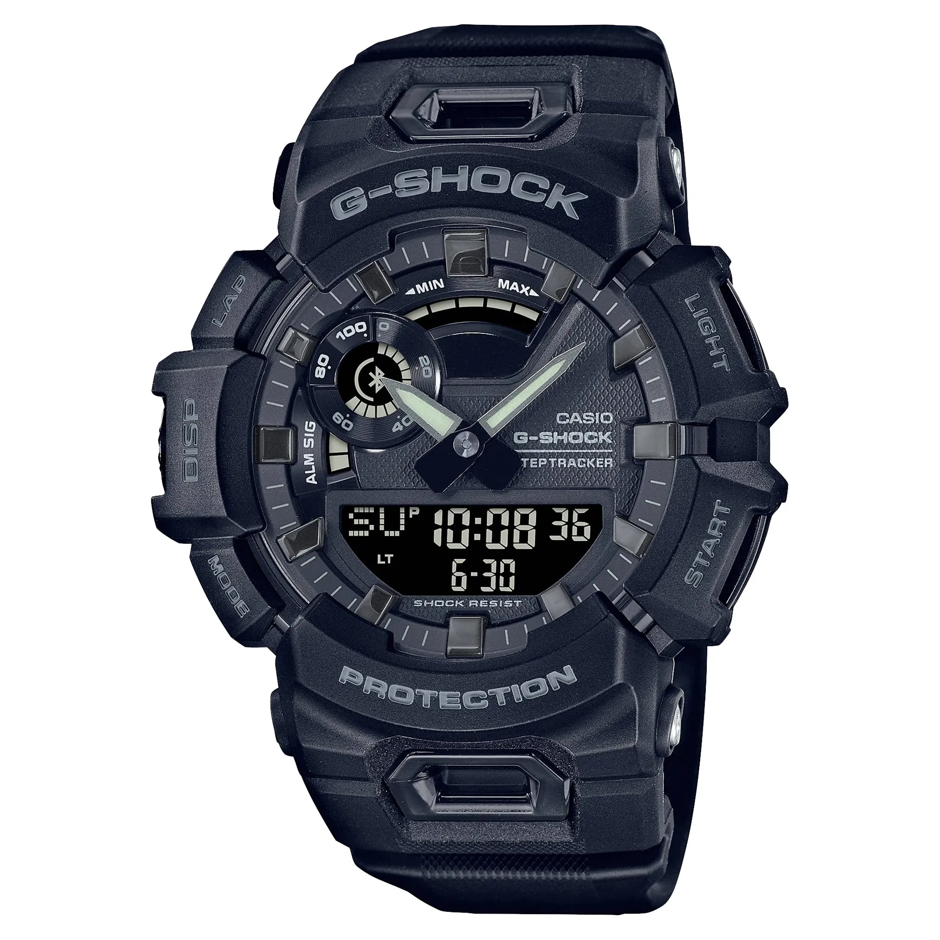 Casio G-Shock Black StepTracker Analog-Digital Watch GBA900-1A