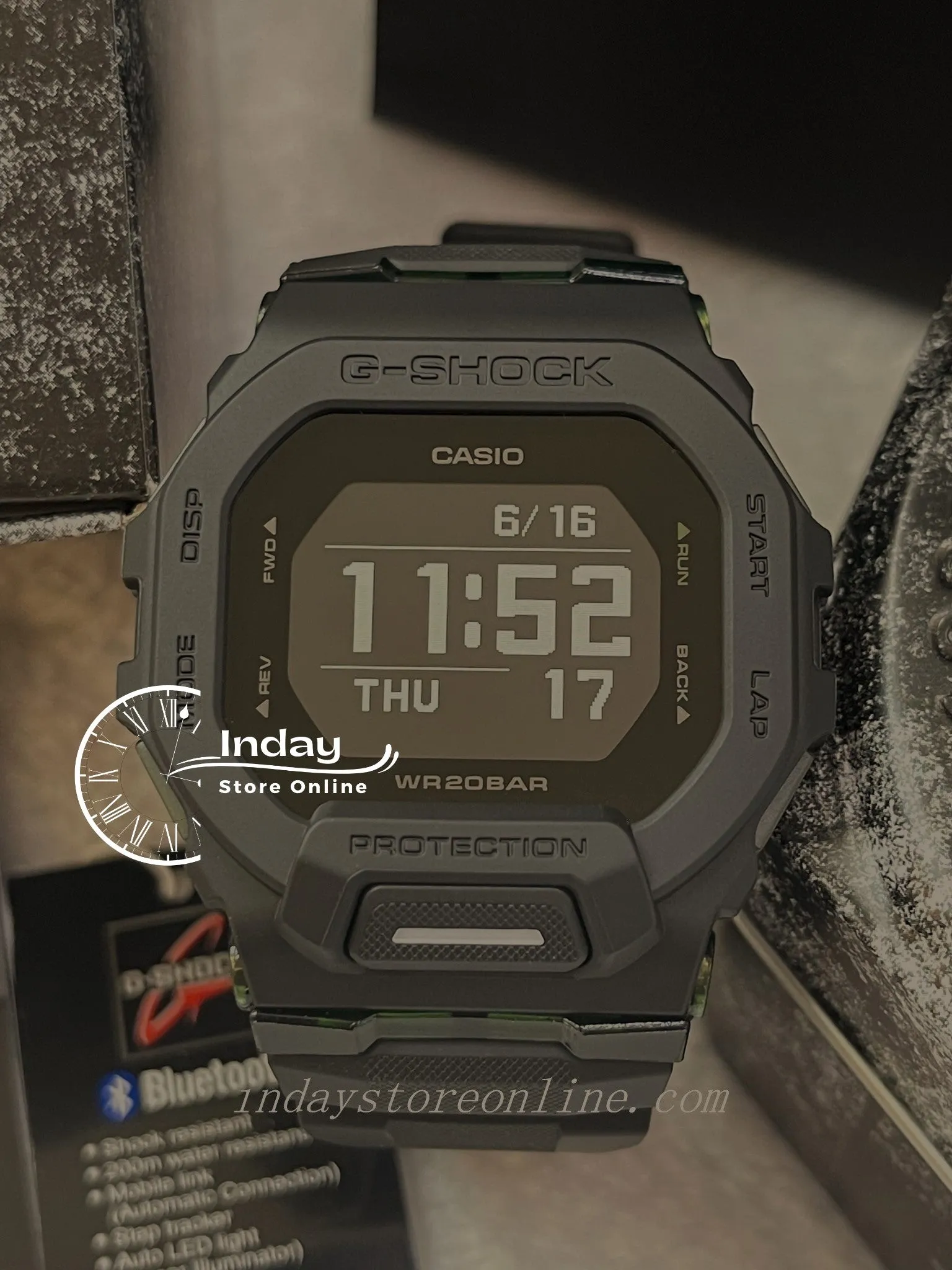 Casio G-Shock G-Squad  Men's Watch GBD-200UU-1 Digital GBD-200 Series