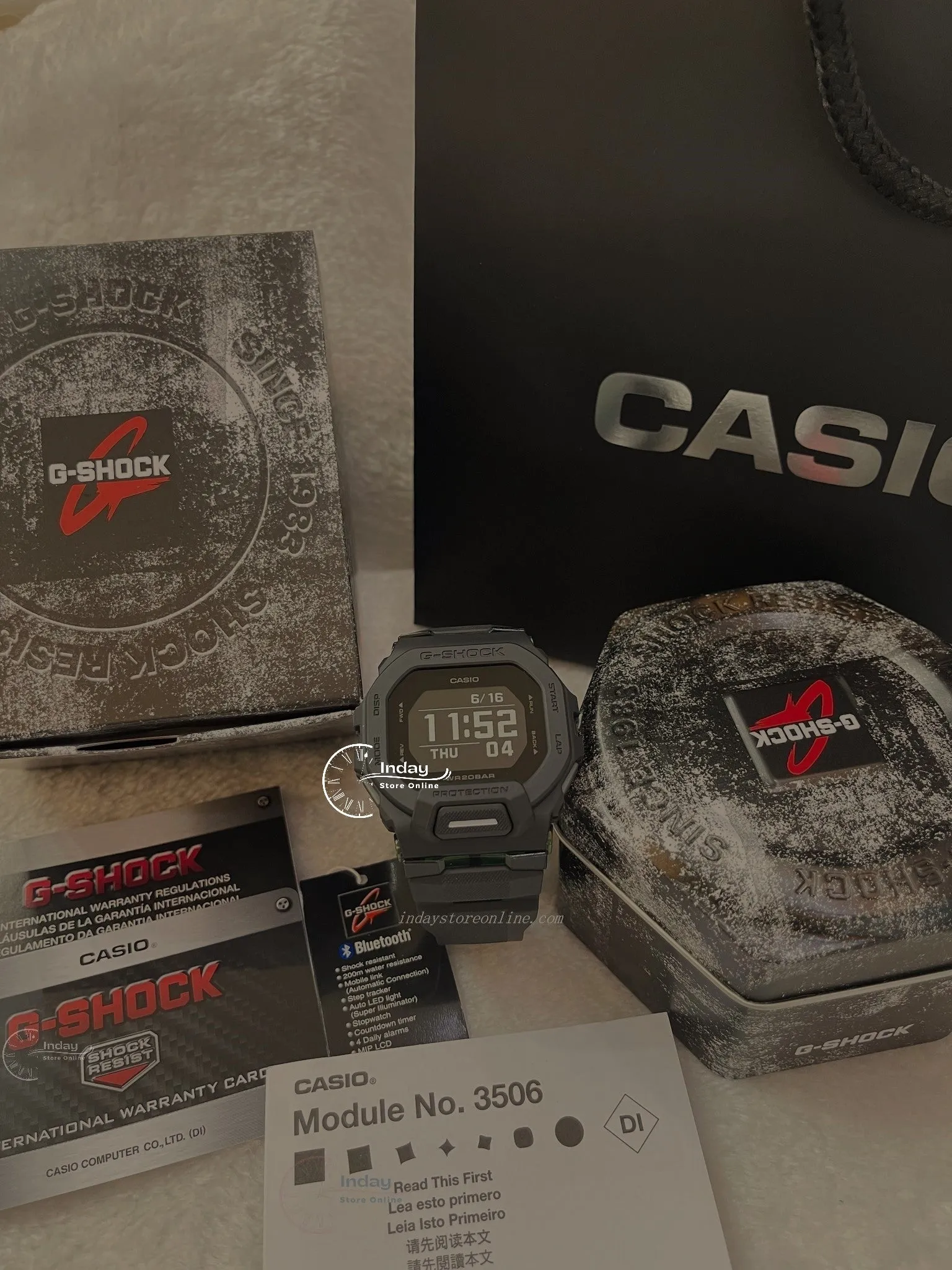 Casio G-Shock G-Squad  Men's Watch GBD-200UU-1 Digital GBD-200 Series
