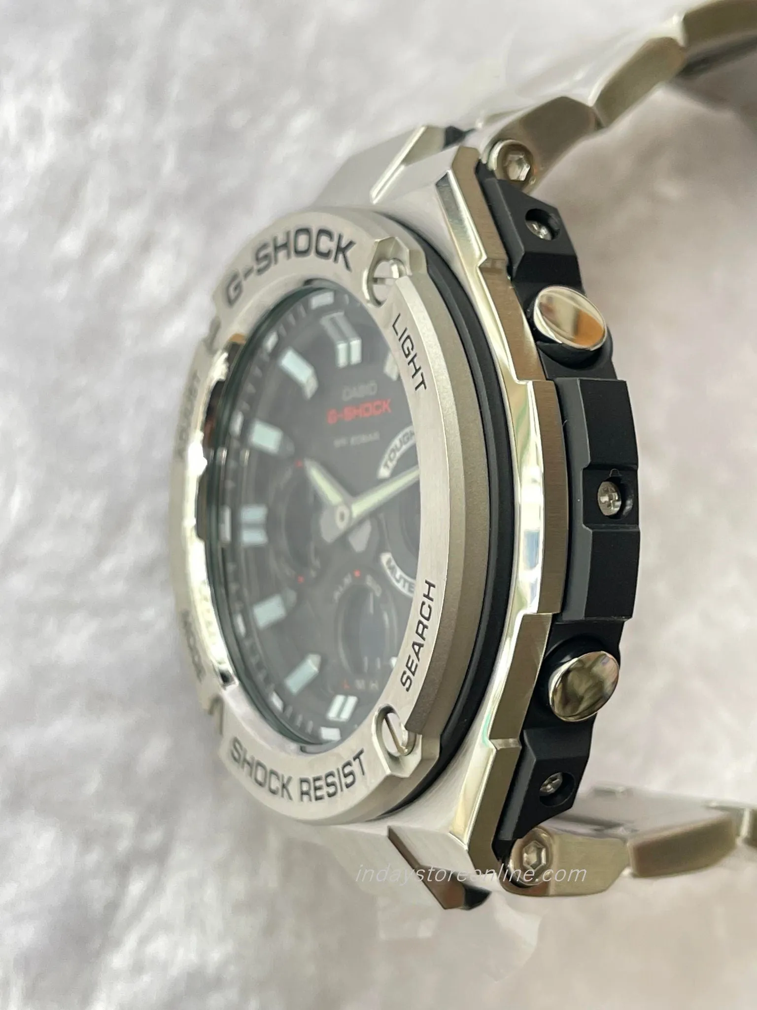 Casio G-Shock G-Steel Men's Watch GST-S110D-1A Shock Resistant Tough Solar (Solar powered)