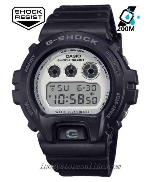 Casio G-Shock Men's Watch DW-6900WD-1 Resin Band Mineral Glass Shock Resistant  Battery Life 5-Years