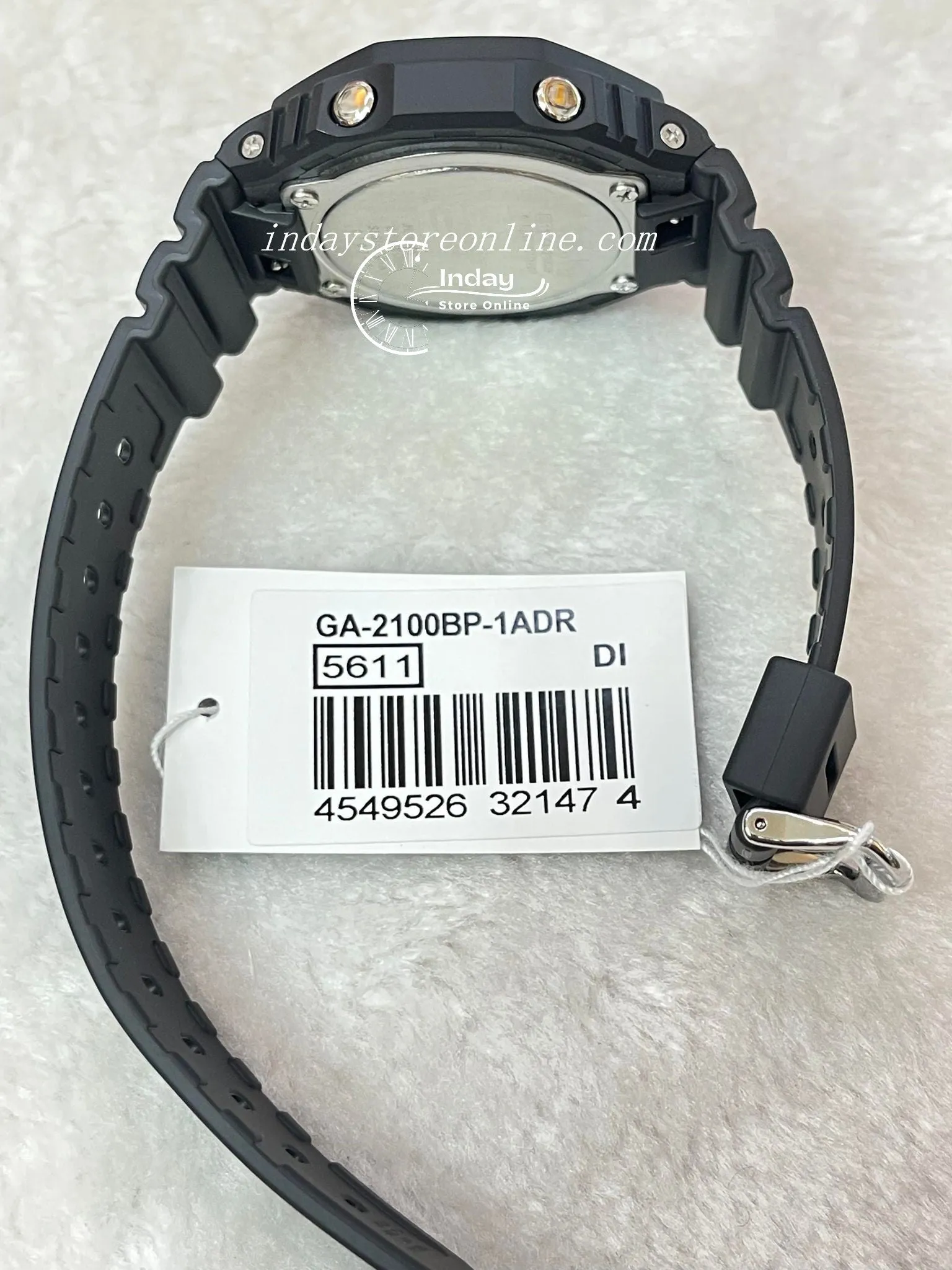 Casio G-Shock Men's Watch GA-2100BP-1A Analog-Digital GA-2100 Series Carbon Core Guard structure  Paisley Blue Series