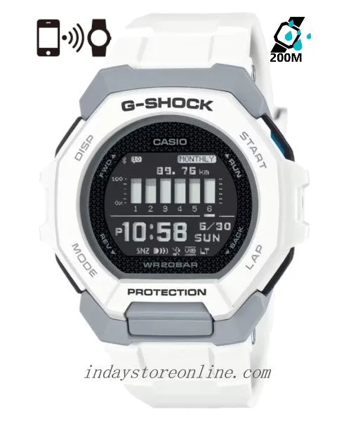 Casio G-Shock Men's Watch GBD-300-7 G-Squad Bio-based Resin Shock Resistant Mobile link Bluetooth