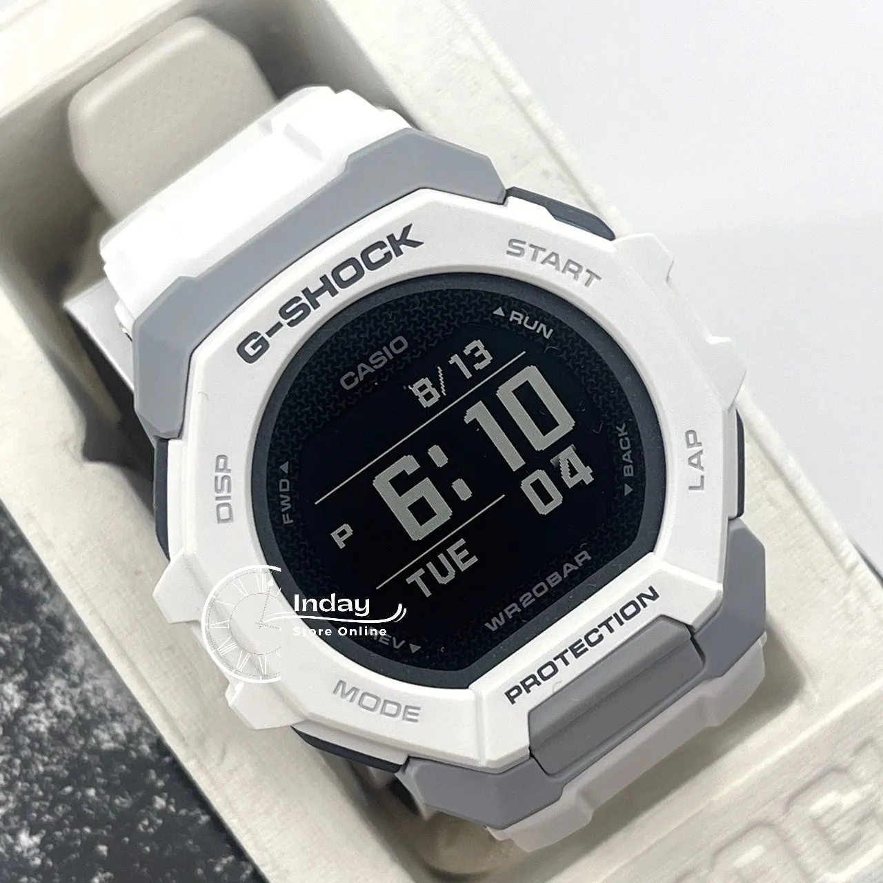 Casio G-Shock Men's Watch GBD-300-7 G-Squad Bio-based Resin Shock Resistant Mobile link Bluetooth