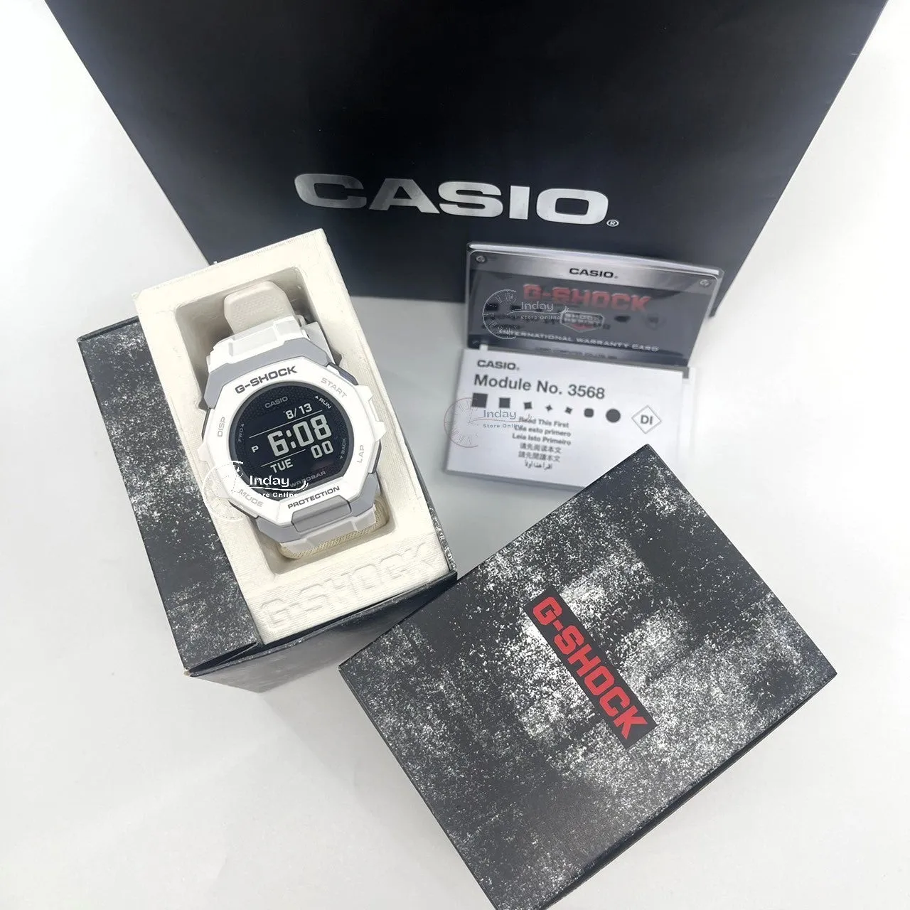 Casio G-Shock Men's Watch GBD-300-7 G-Squad Bio-based Resin Shock Resistant Mobile link Bluetooth