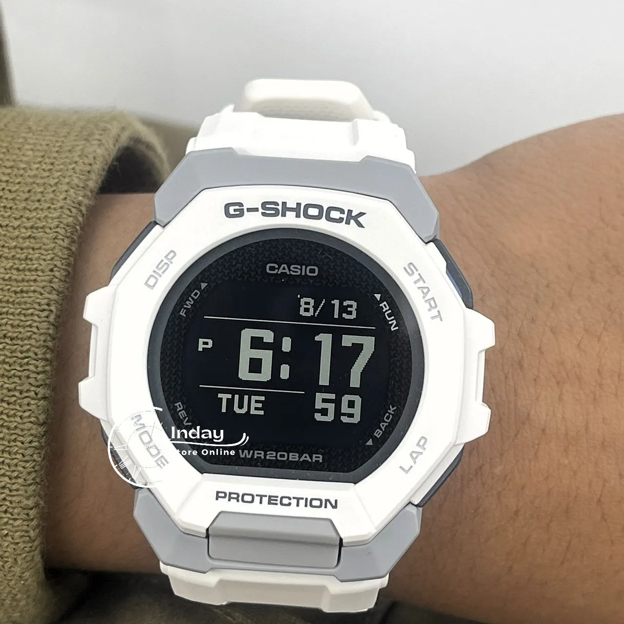 Casio G-Shock Men's Watch GBD-300-7 G-Squad Bio-based Resin Shock Resistant Mobile link Bluetooth