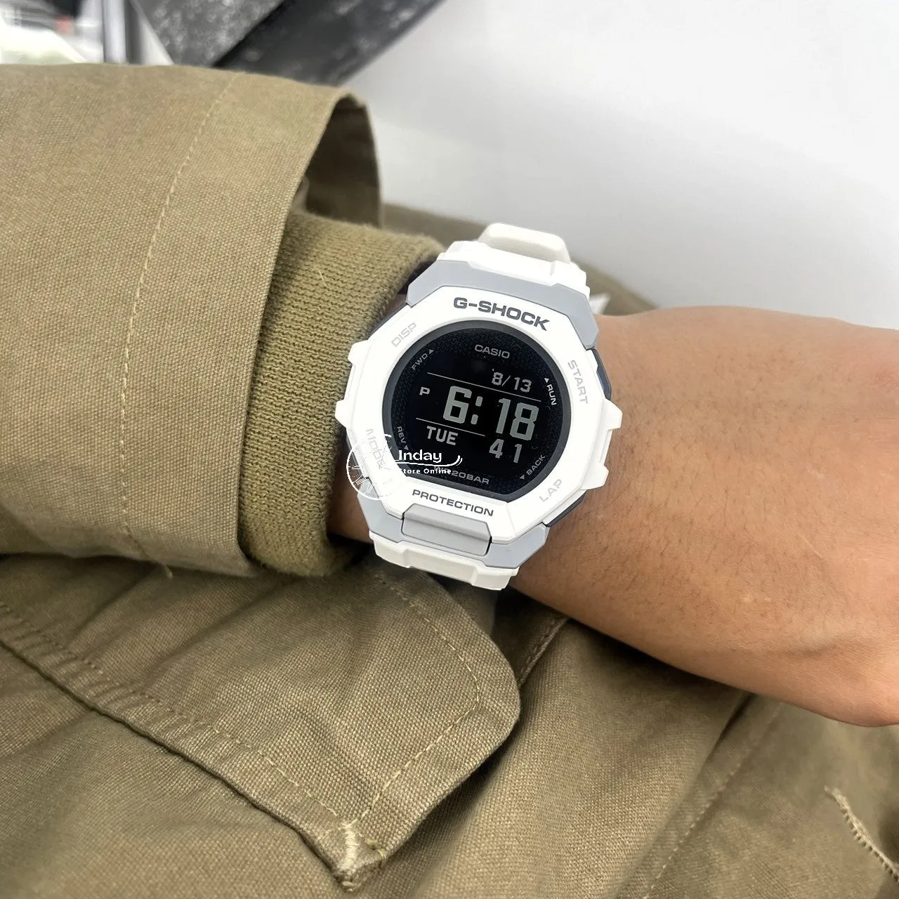 Casio G-Shock Men's Watch GBD-300-7 G-Squad Bio-based Resin Shock Resistant Mobile link Bluetooth