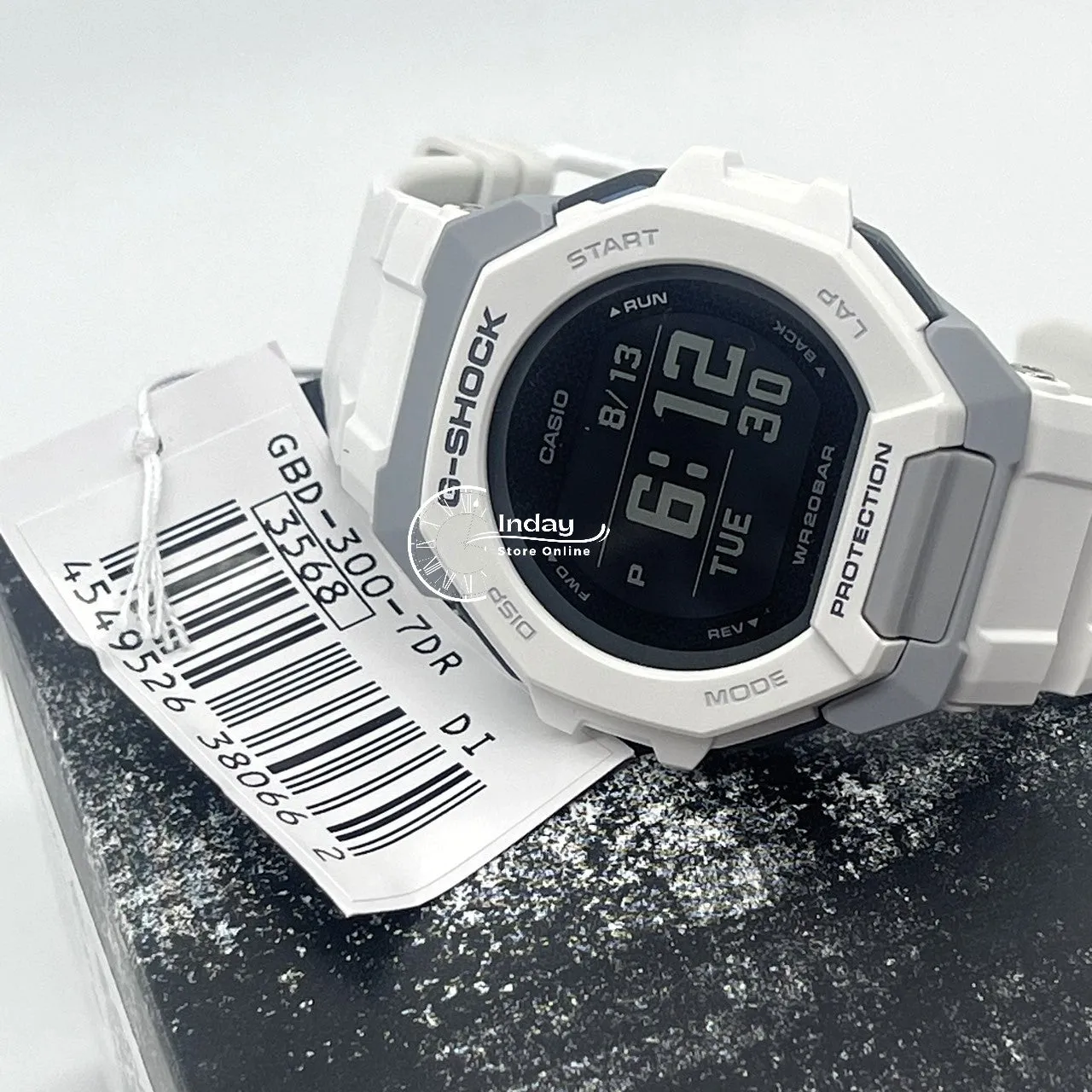 Casio G-Shock Men's Watch GBD-300-7 G-Squad Bio-based Resin Shock Resistant Mobile link Bluetooth