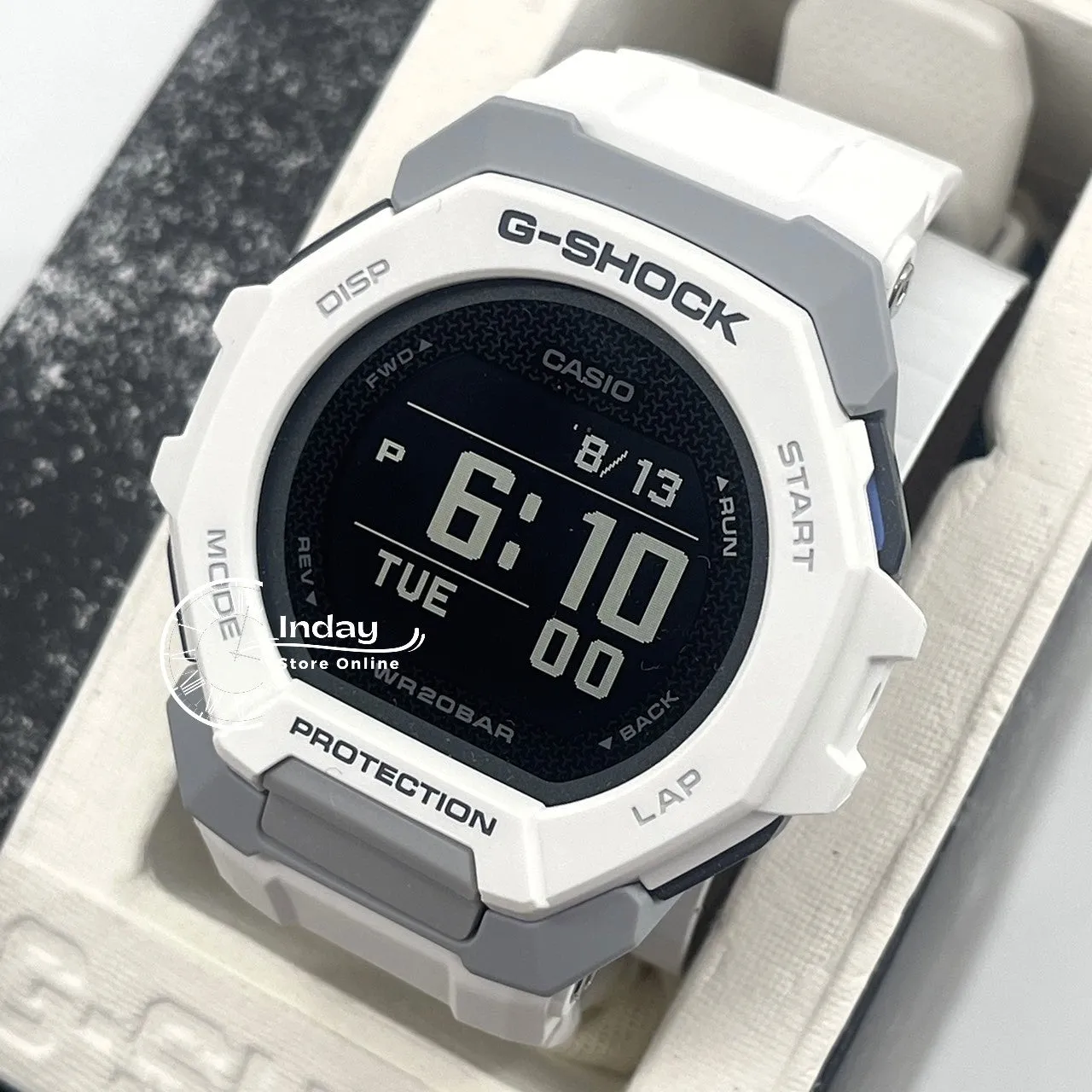 Casio G-Shock Men's Watch GBD-300-7 G-Squad Bio-based Resin Shock Resistant Mobile link Bluetooth