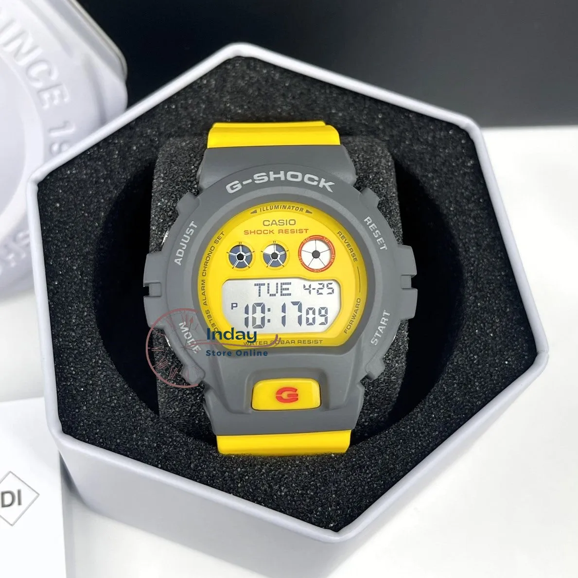 Casio G-Shock Women's Watch GMD-S6900Y-9 Digital Resin Band Shock Resistant Mineral Glass