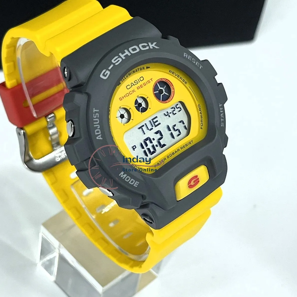 Casio G-Shock Women's Watch GMD-S6900Y-9 Digital Resin Band Shock Resistant Mineral Glass