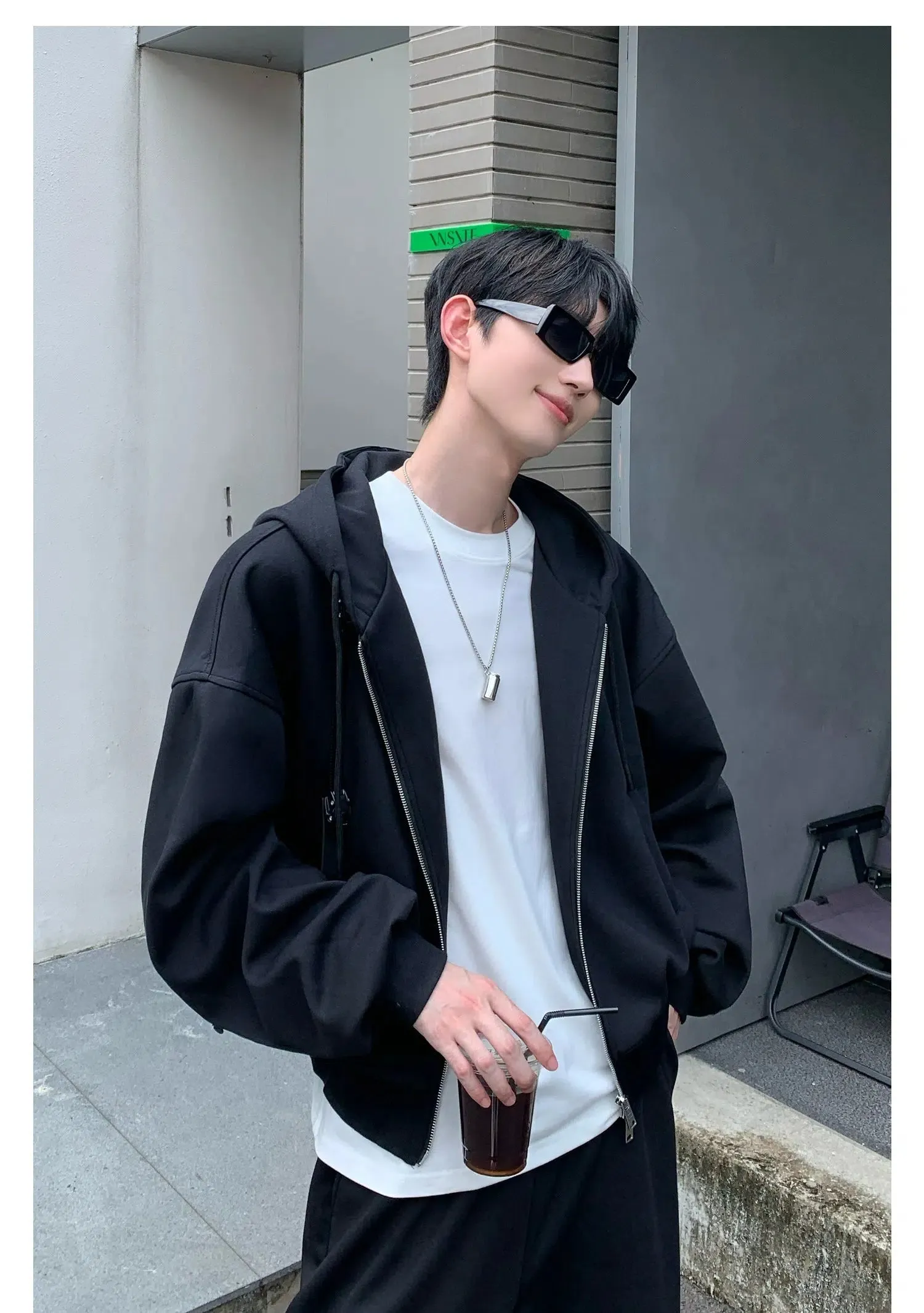 Casual Hooded Sports Suit